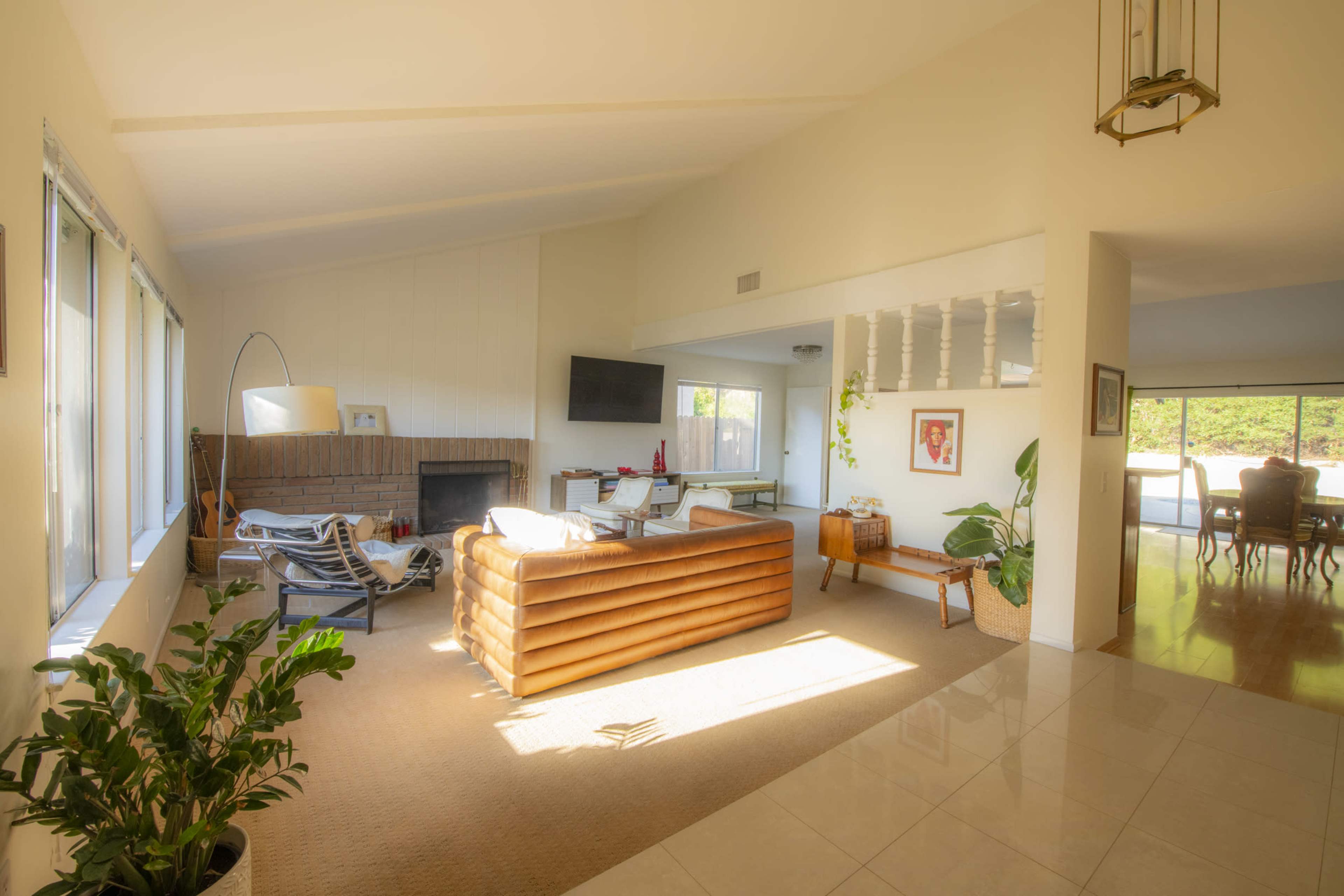 Mid-Century Ranch Oasis with Pool & Designer Interiors in Agoura Hills Image in Agoura Hills, Agoura Hills, CA