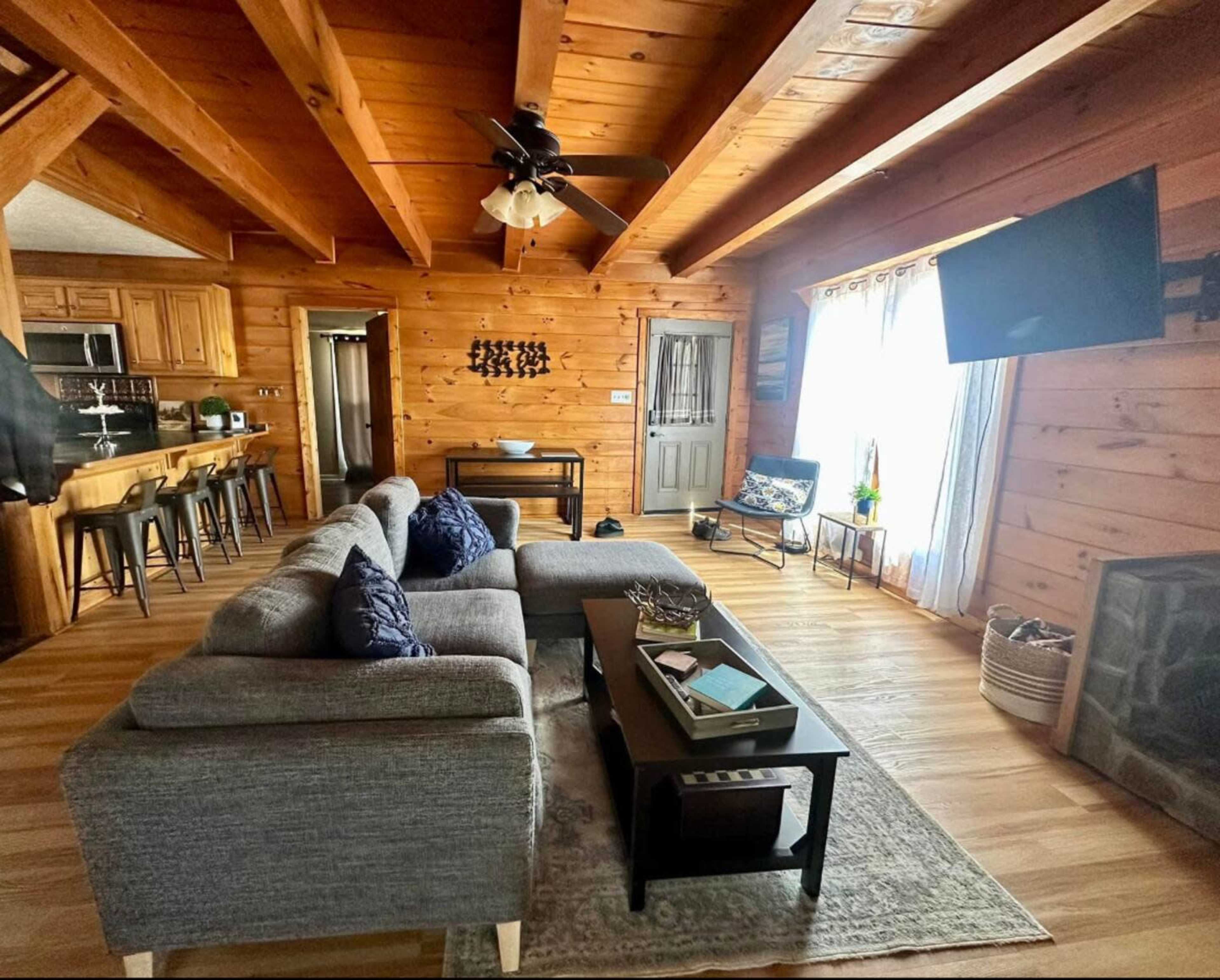 Secluded Mountain Cabin with views Image in , Ellijay, GA