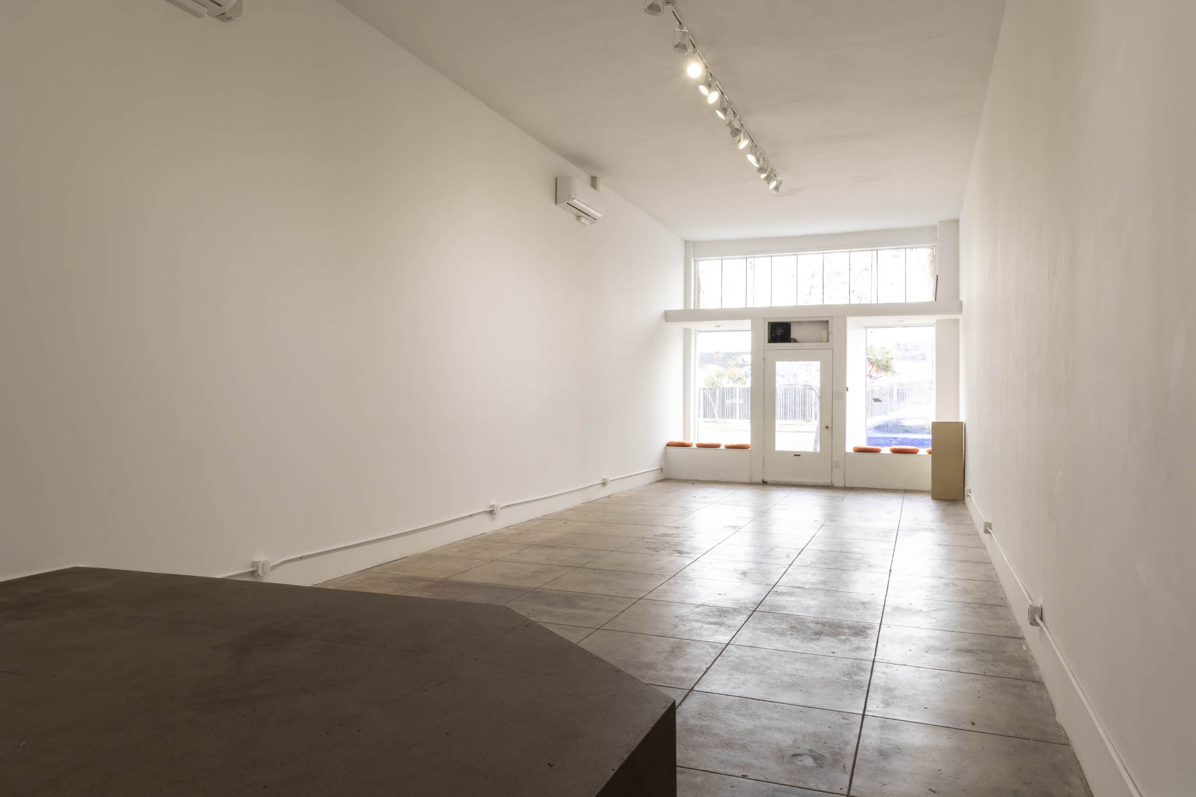 Lofty and sleek gallery and pop-up event space featuring an outdoor patio Image in Central LA, Los Angeles, CA