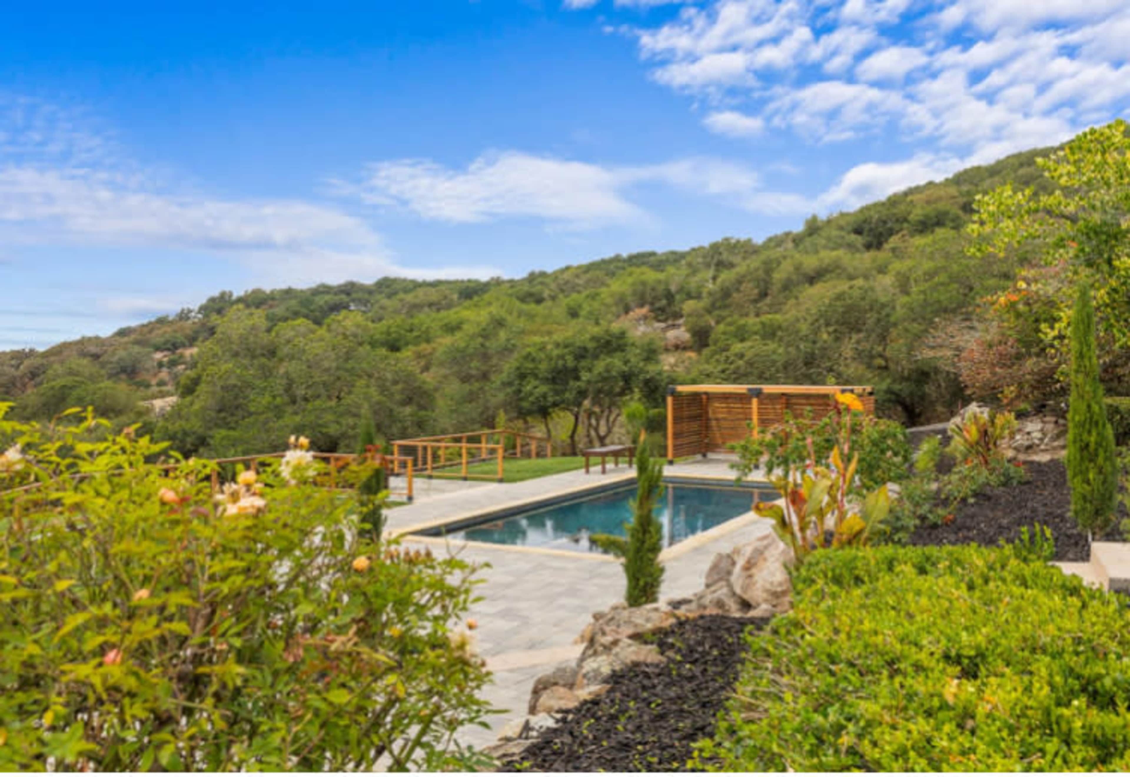 🎉 Private Party Venue – Elegant 4,000 sq ft Home(2.5 acre land) with Pool & Scenic Views overlooking Santa Rosa Image in , Santa Rosa, CA