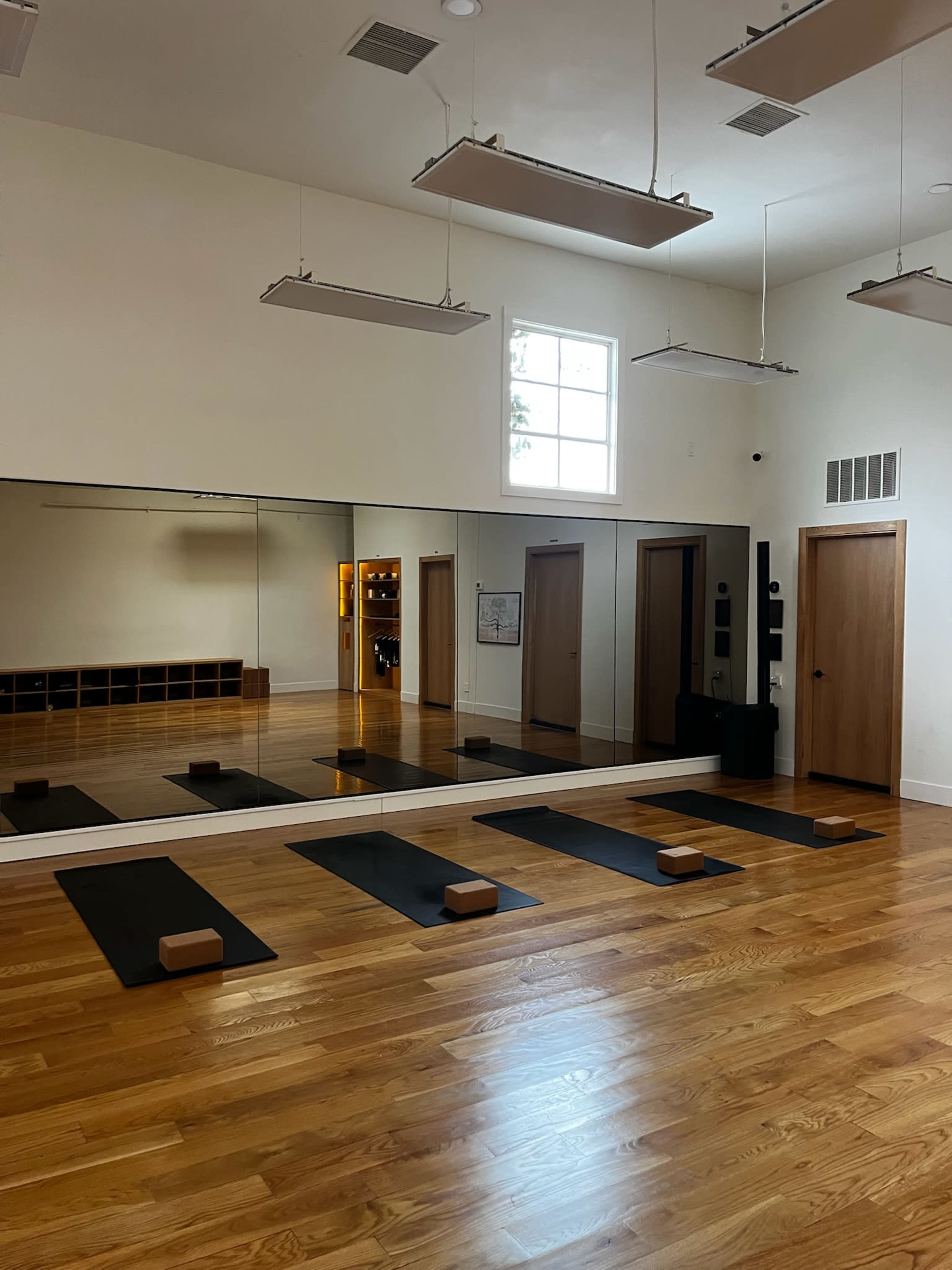 Quaint neighborhood yoga studio beautifully designed with magnificent light and energy in the heart of LA. Image in Beverly Grove, Los Angeles, CA