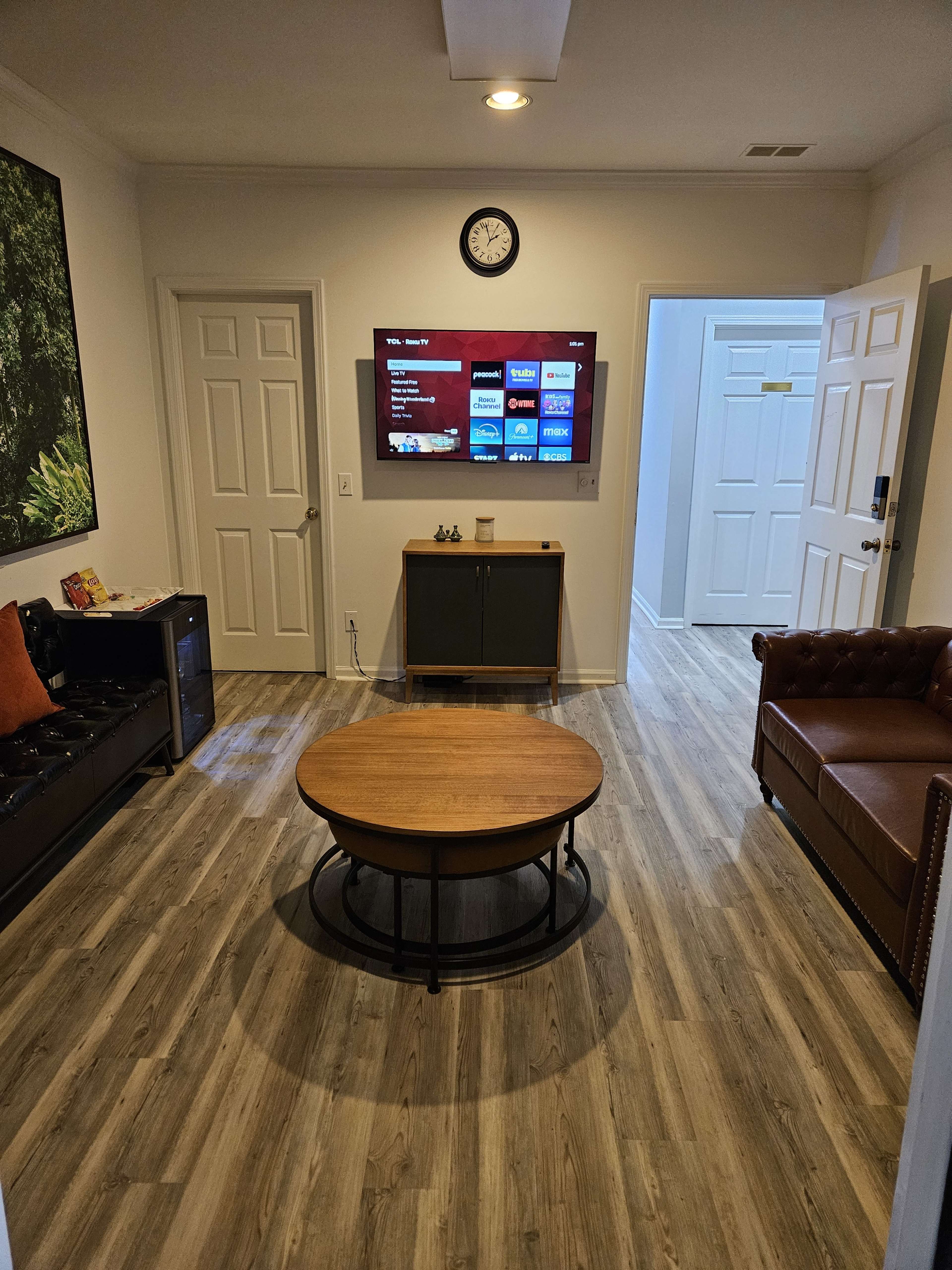 Urban, studio and lounge with an intimate and modern feel. Image in Dentsville, Columbia, SC