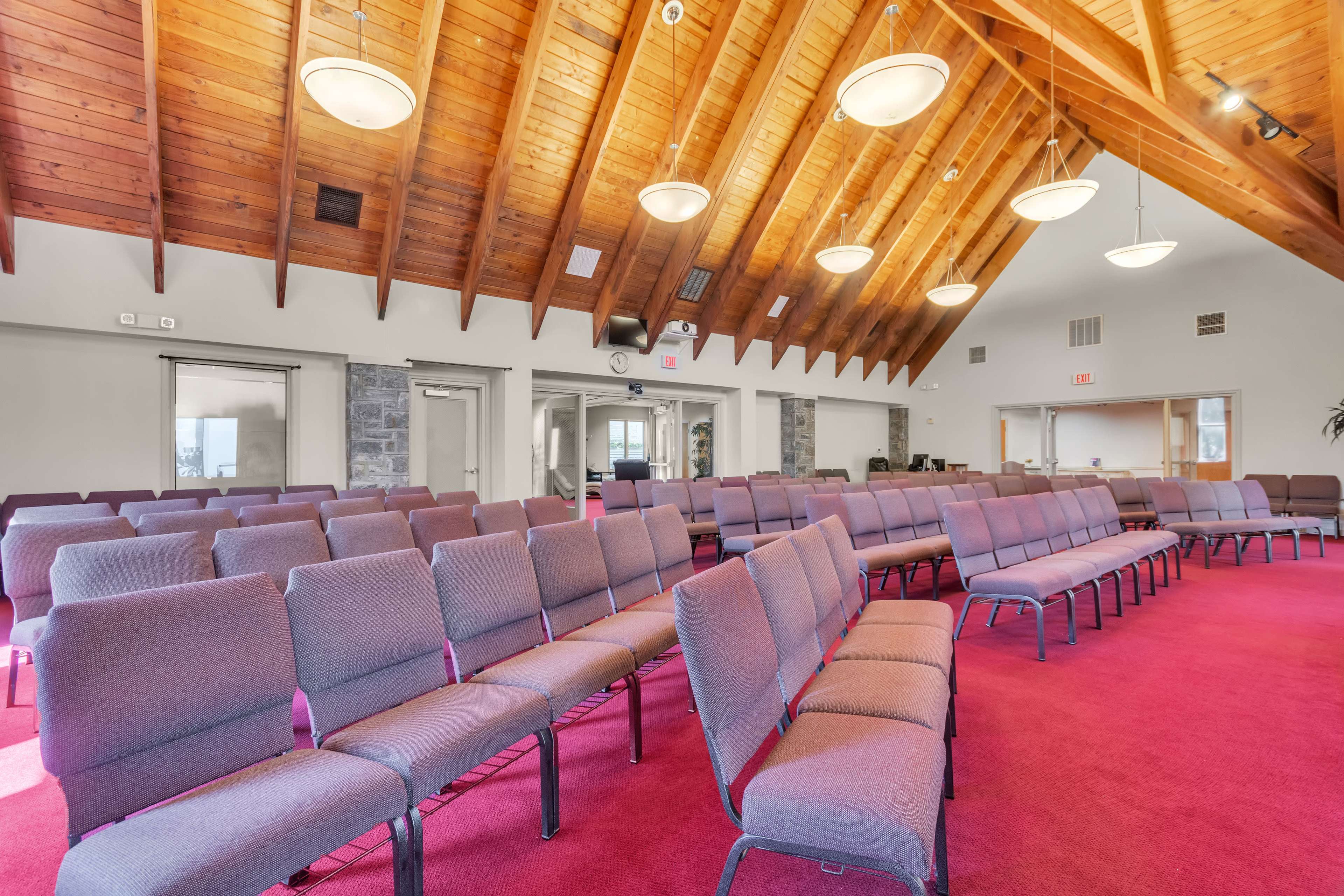 Beautiful High Ceilings Performance Hall Image in Marple Township, Broomall, PA