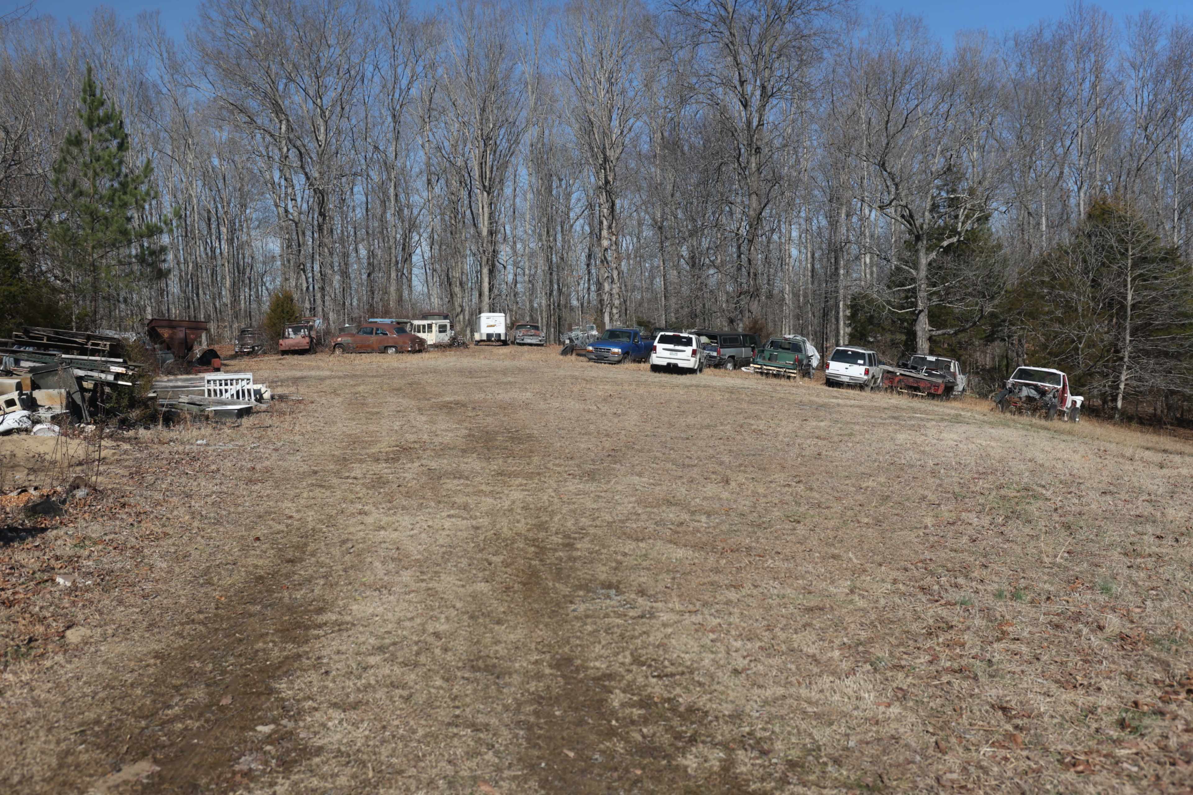 Rural Car Junkyard with Woods Image in , Fairview, TN