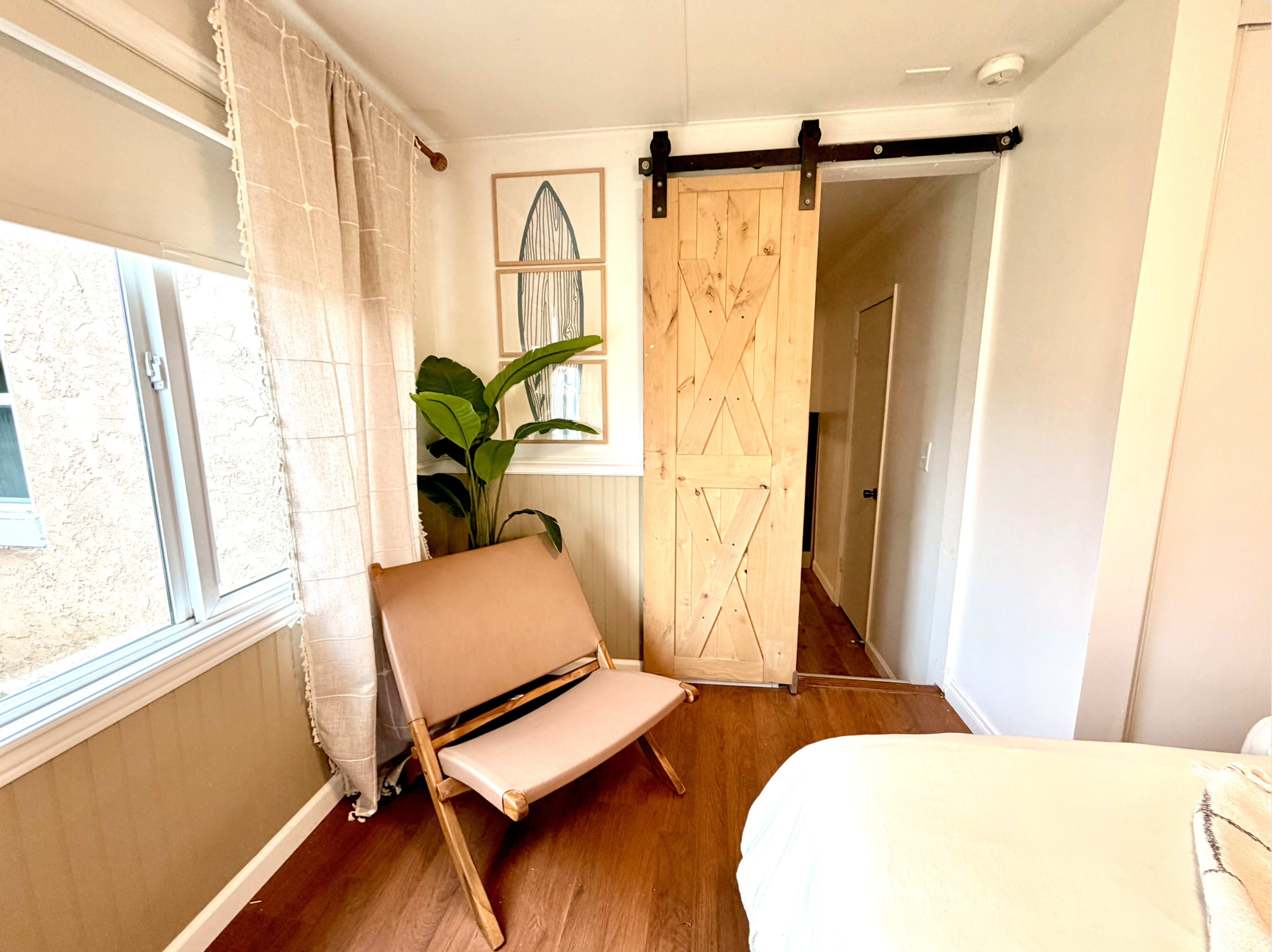 Light filled, coastal and beach themed hideaway perfect for photography. Image in El Camino Village, Gardena, CA