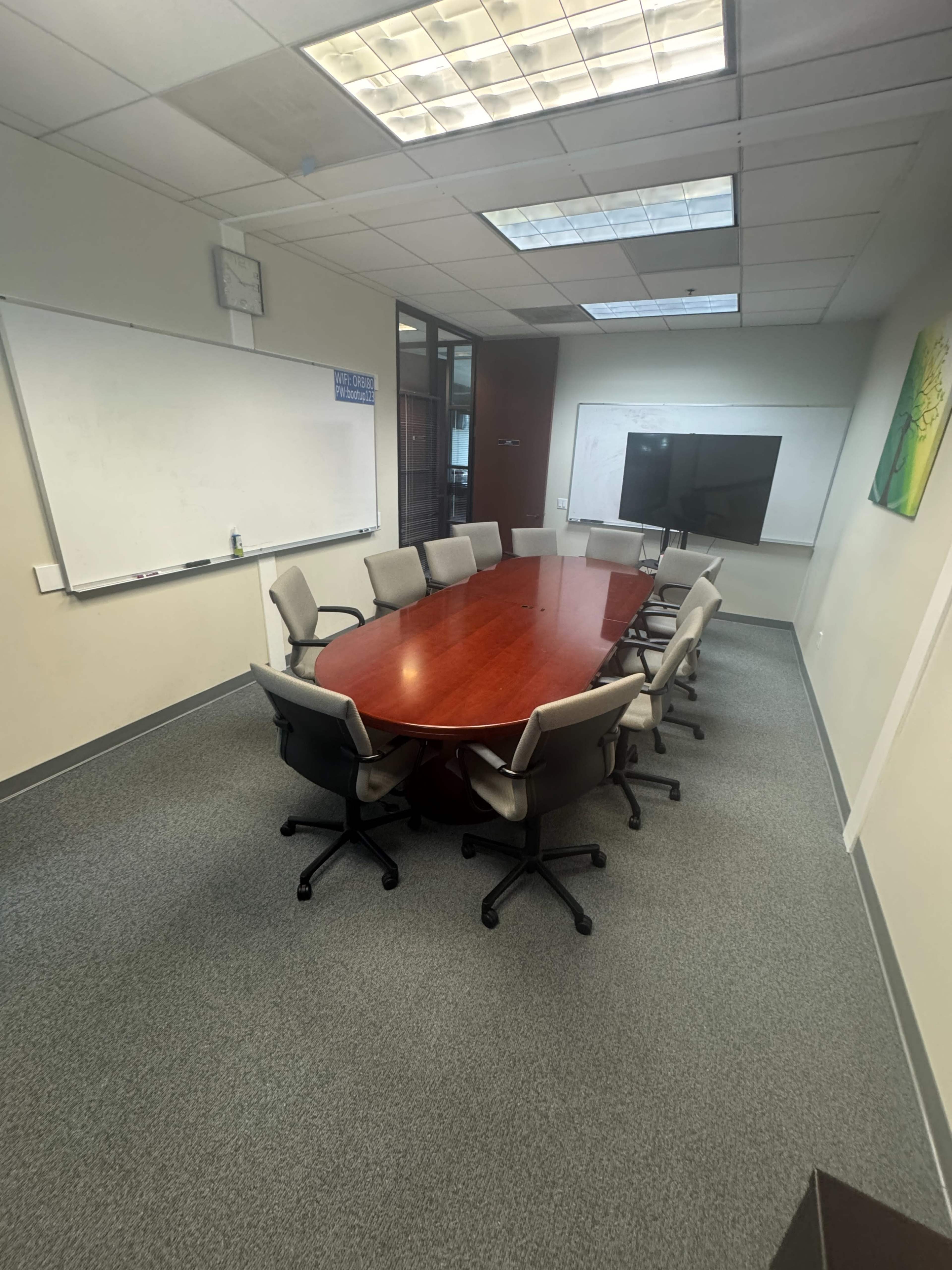 Executive Board Meeting Room at BootUP in Downtown Menlo Park Image in Menlo Park, Menlo Park, CA