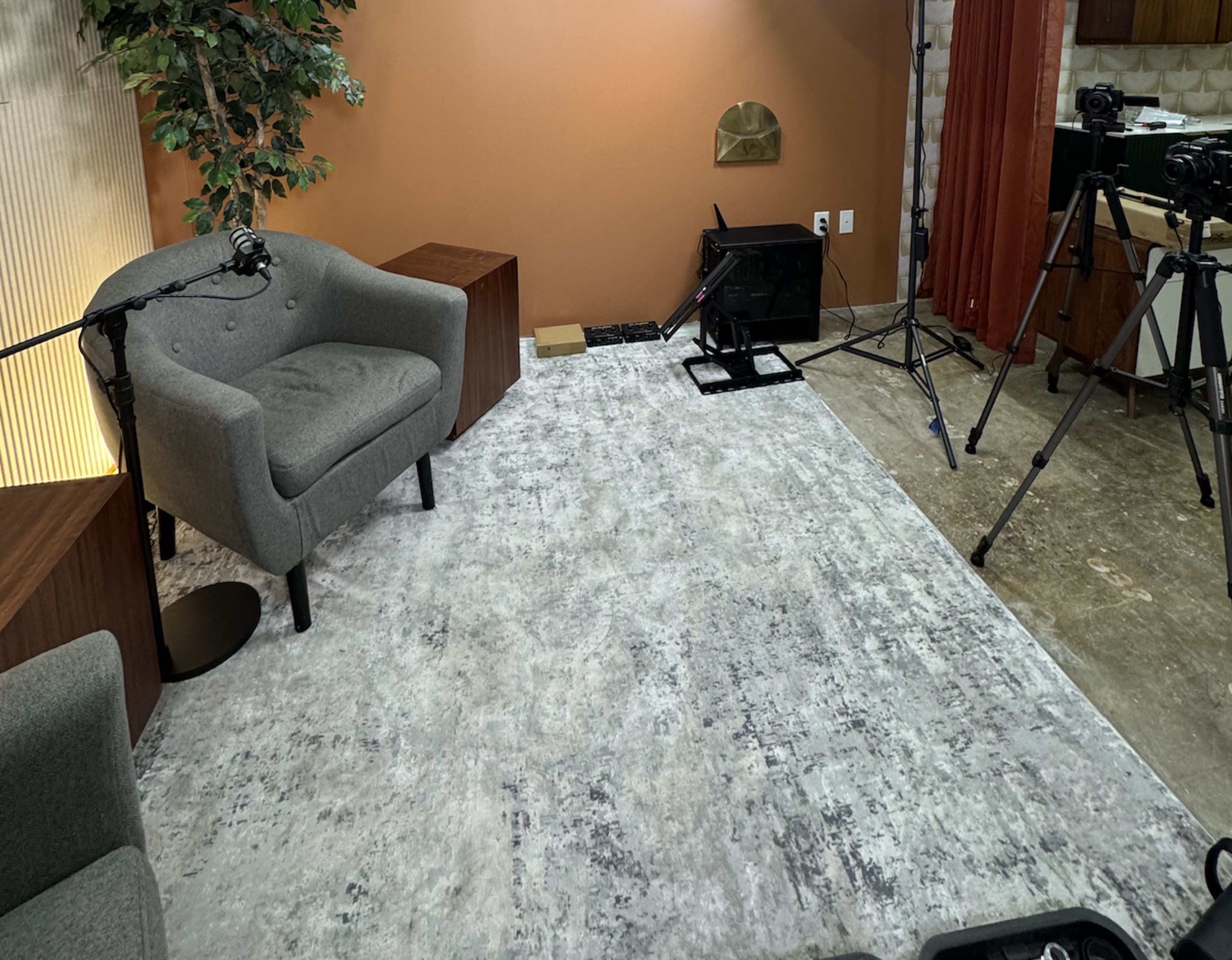 Just Push Record Studios | Houston 3 Video Camera Podcast Studio ...