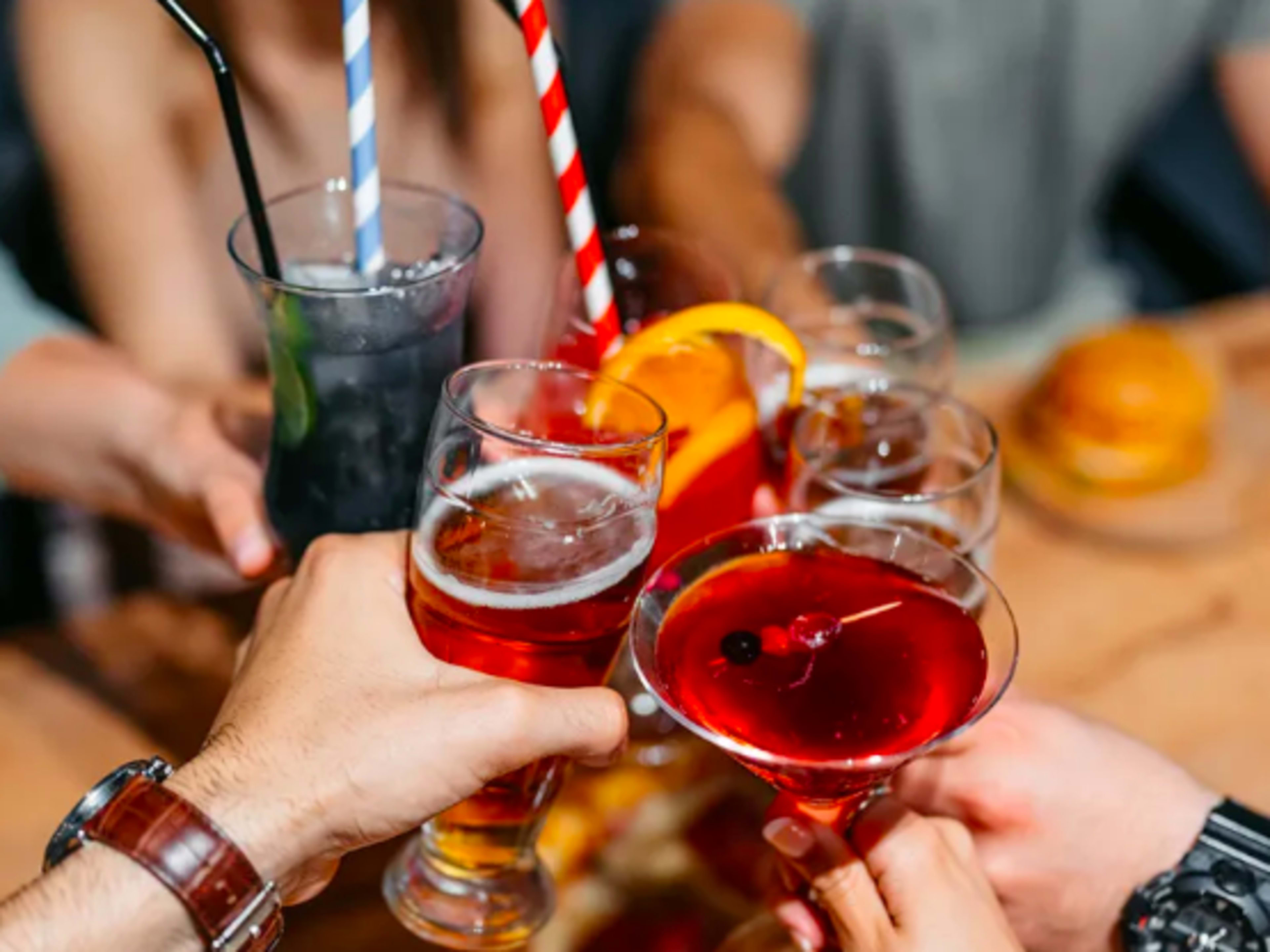 Drink Alcohol Inside Studio