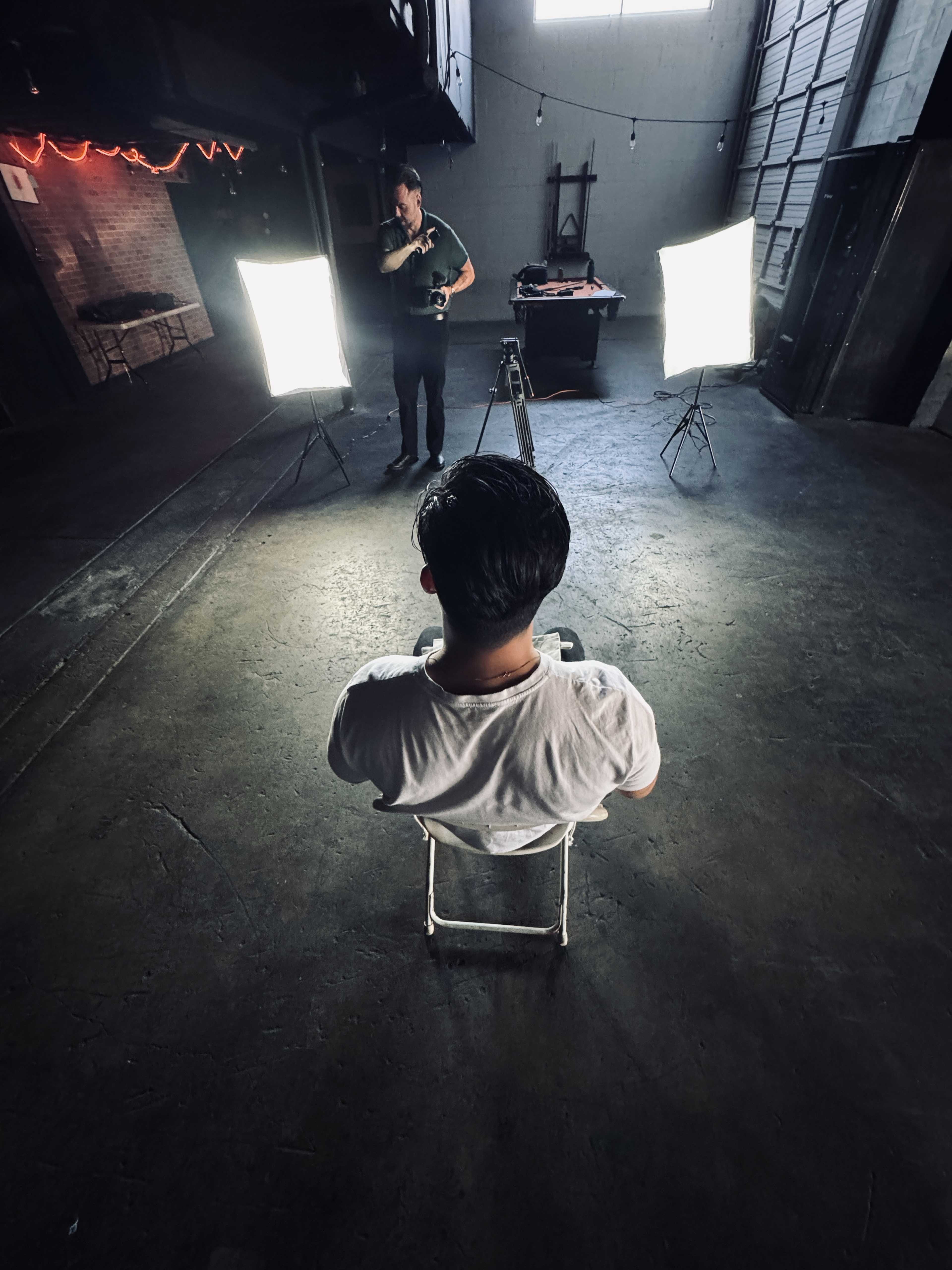 Short film shoot