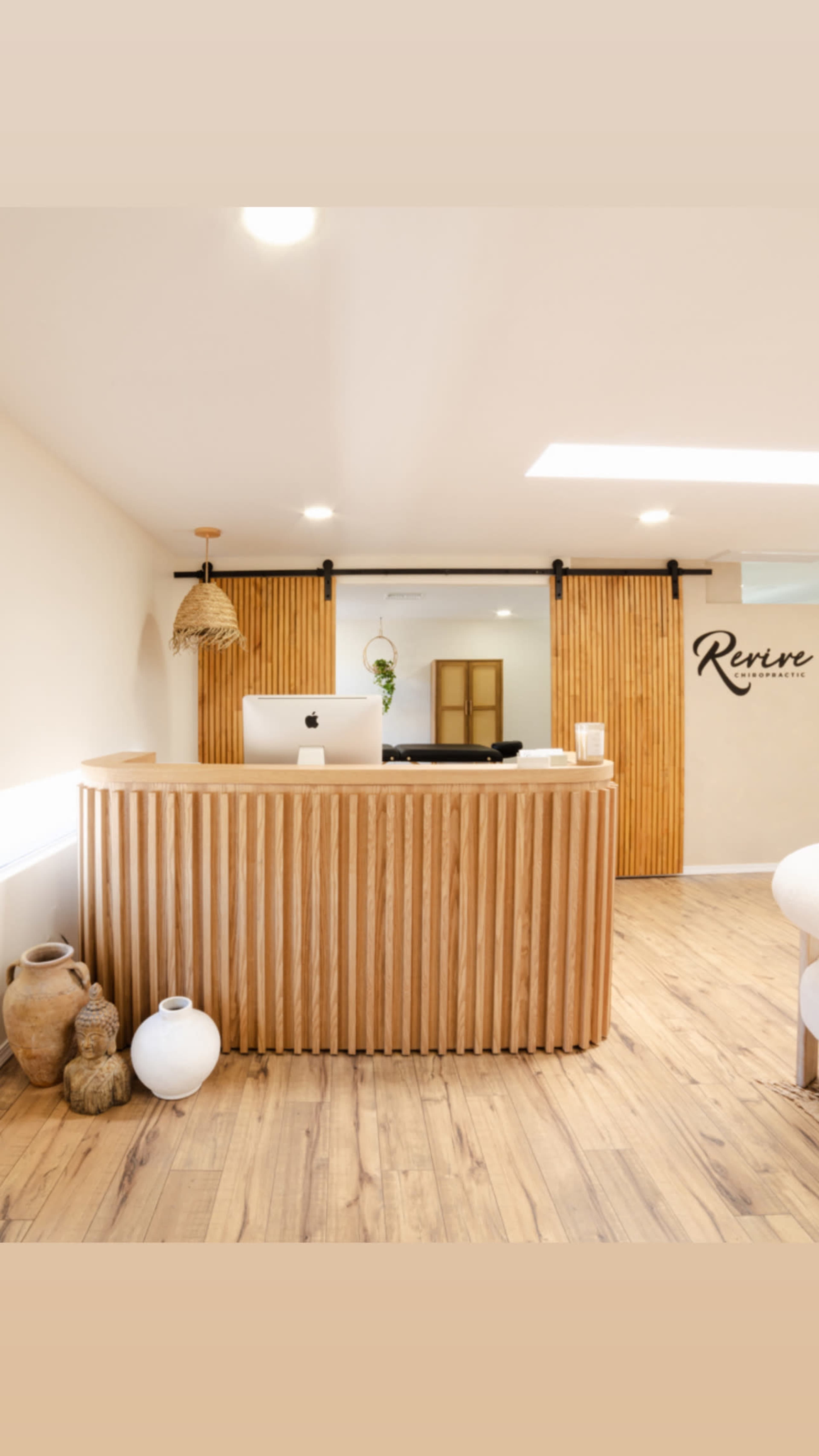 Boutique Japandi Office Space Available in Upscale Chiropractic Practice Image in Roseville - Fleet Ridge, San Diego, CA