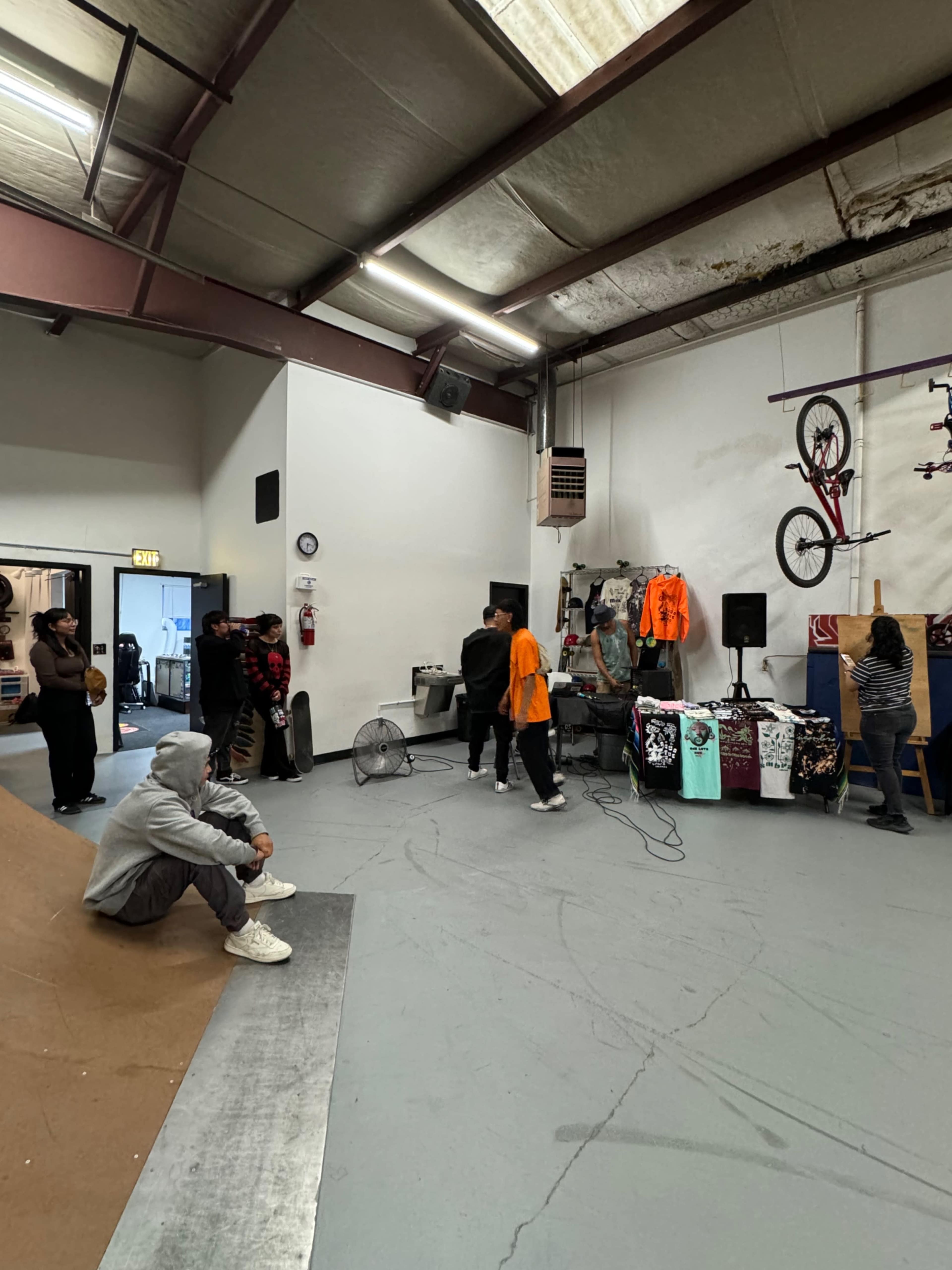 Downtown multipurpose space, indoor skatepark, projection video display, house speaker system, AC/Heat , Clean restroom facilities Image in Santa Fe, Santa Fe, NM