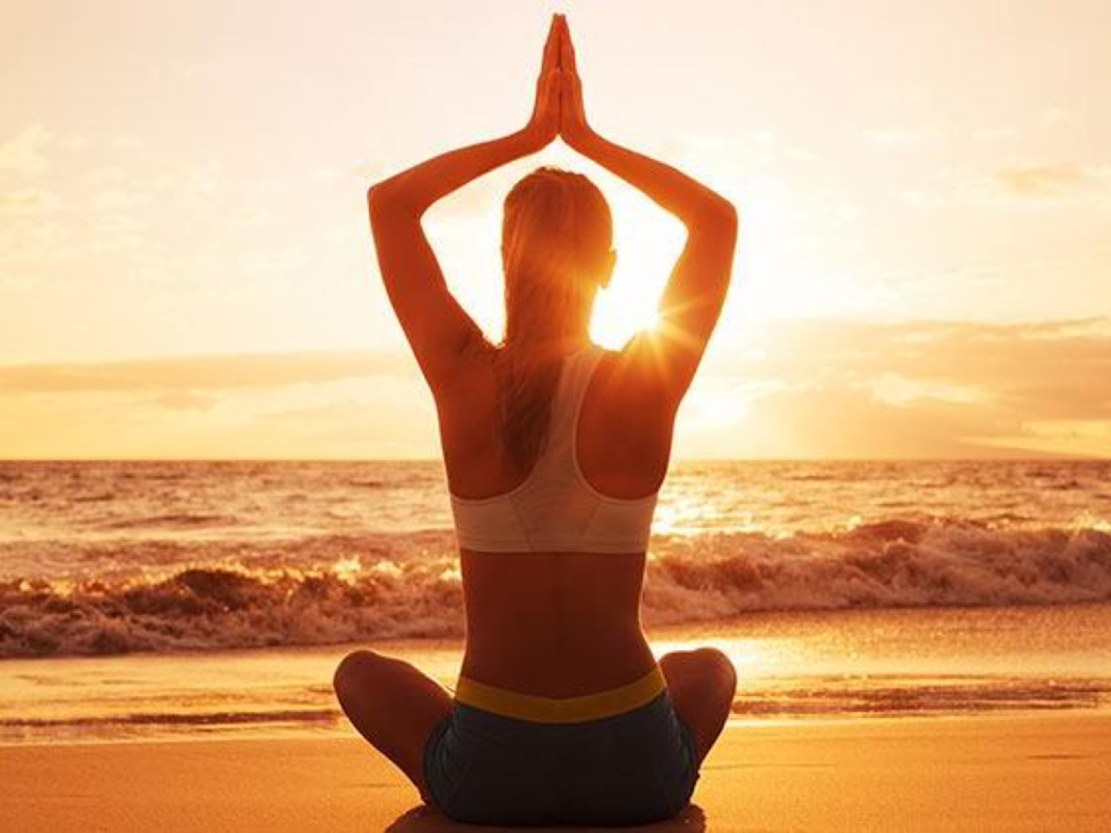 Yoga practice.