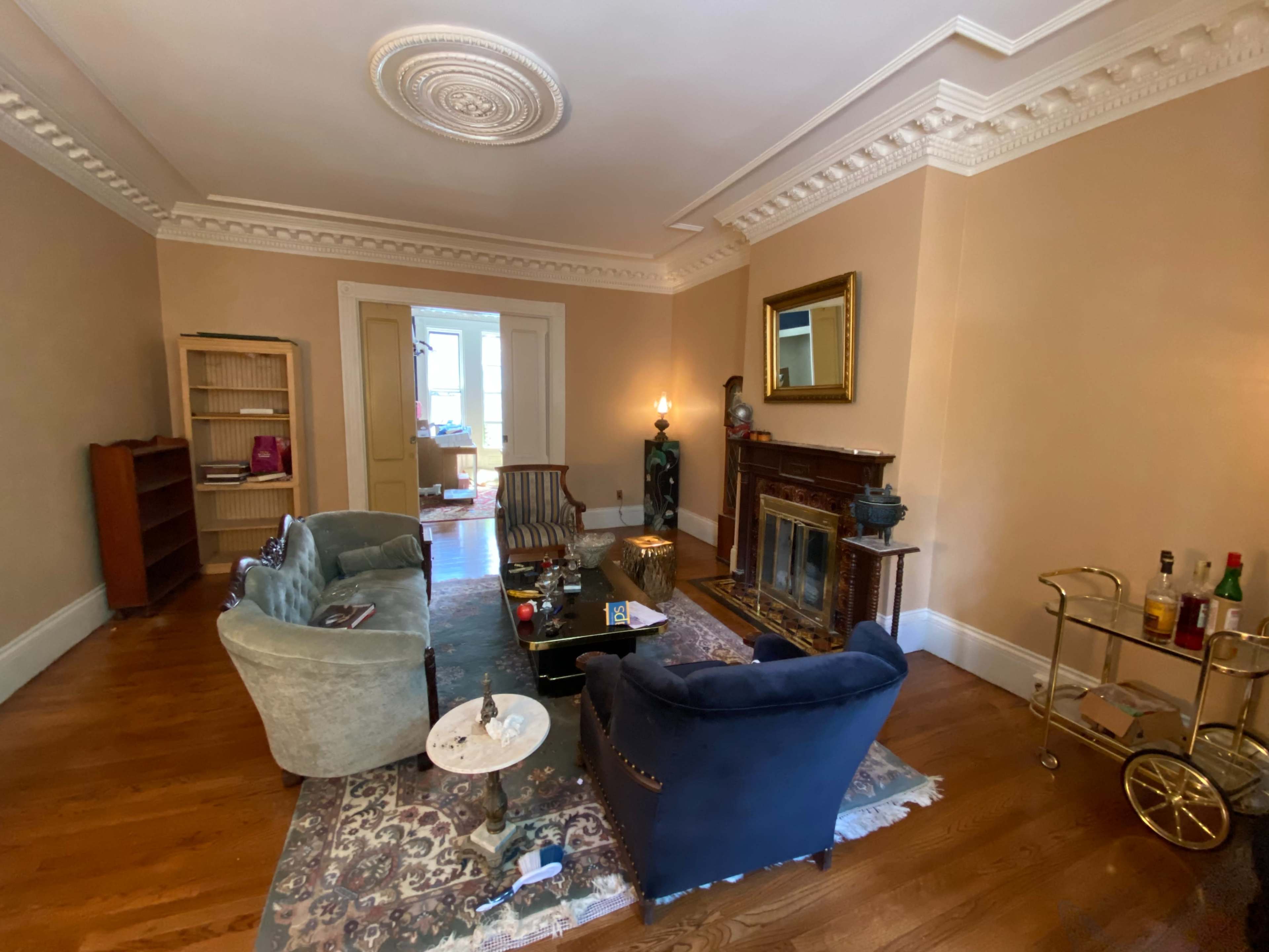 1884 Victorian Queen Anne Style Brick Rowhouse Image in Metro Center, Springfield, MA