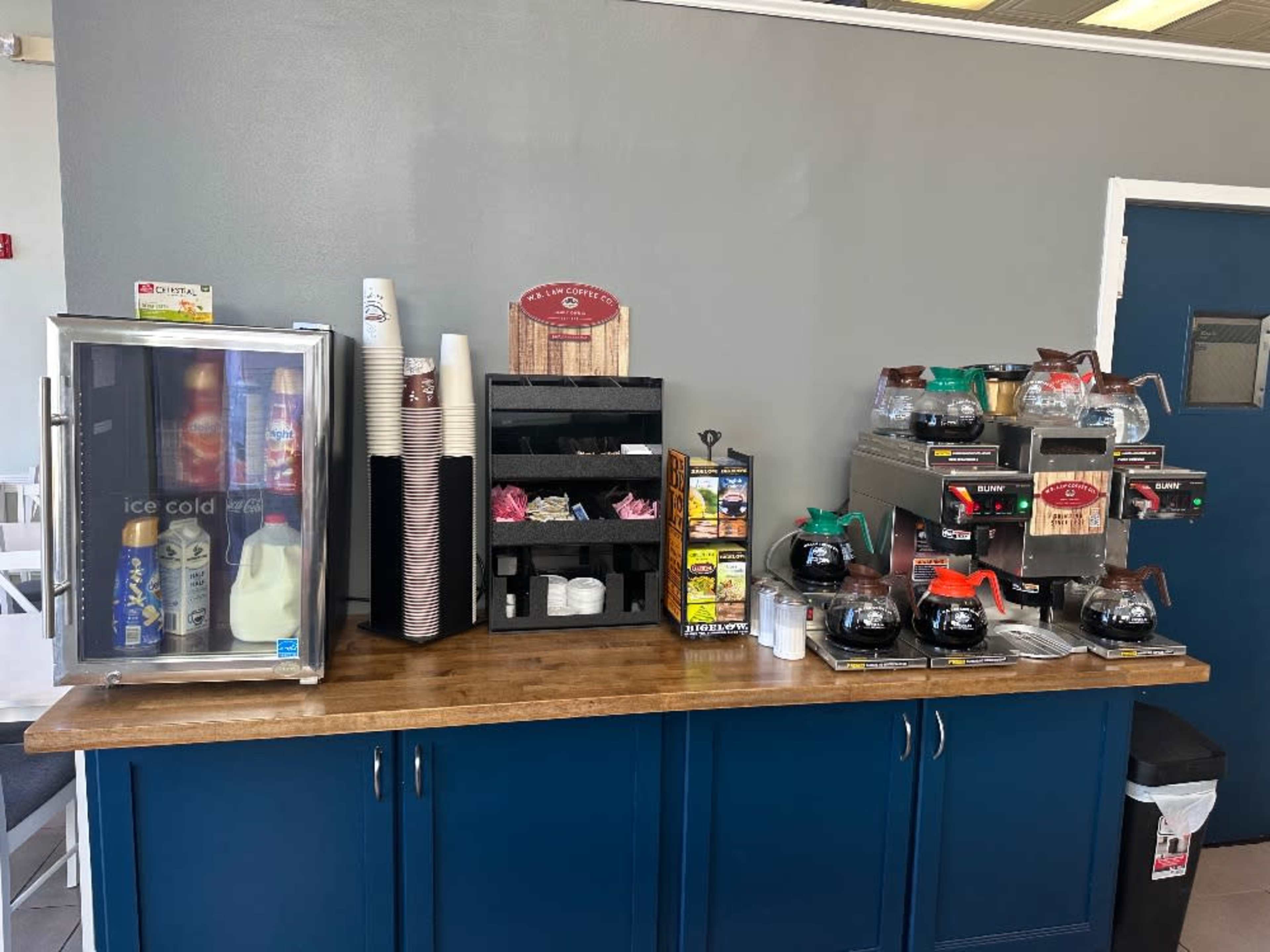 Coffee and cold brew station