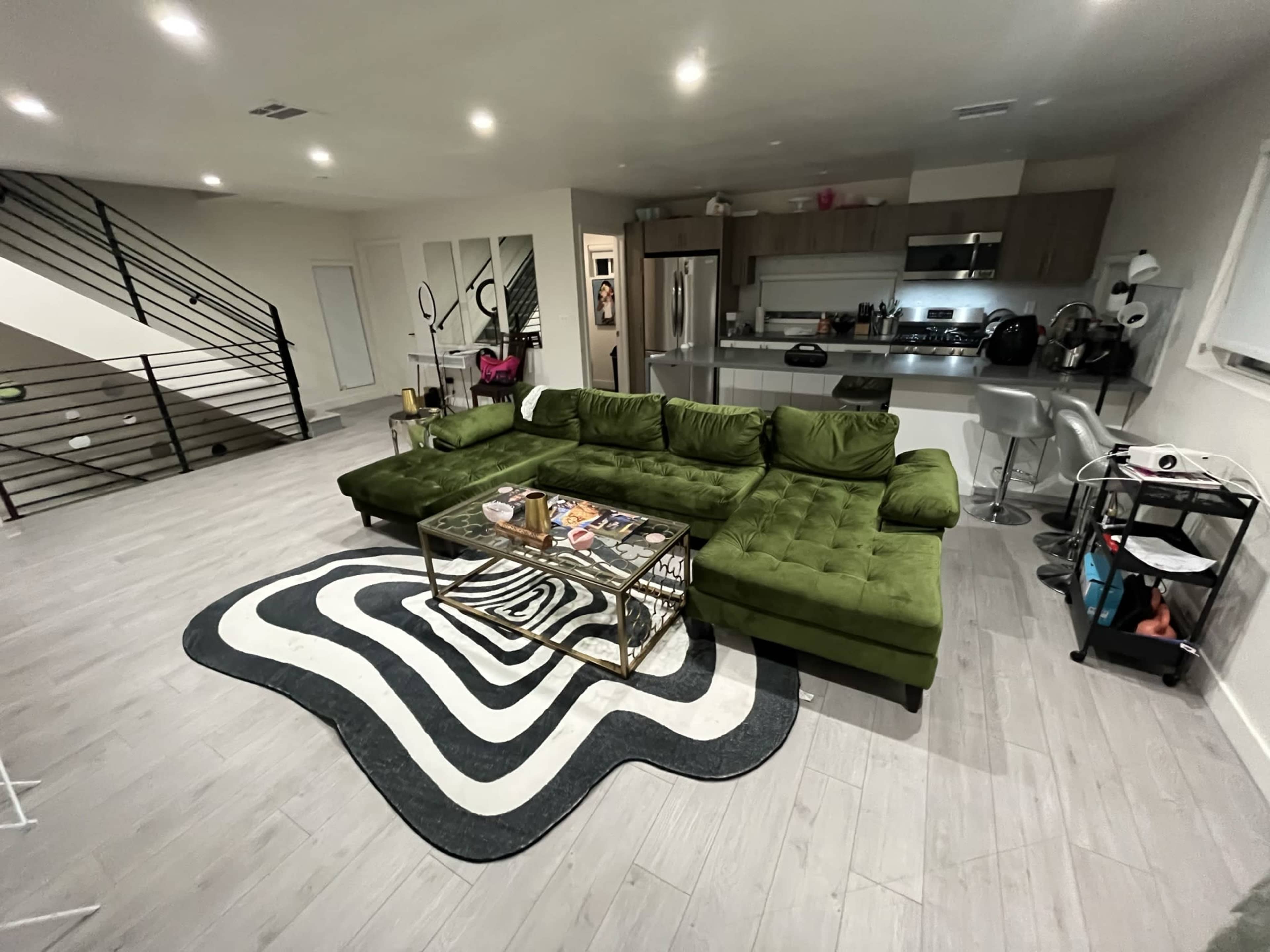 Modern Hollywood Hype House: 3 Story Townhome With Hills View Image in Central LA, Los Angeles, CA