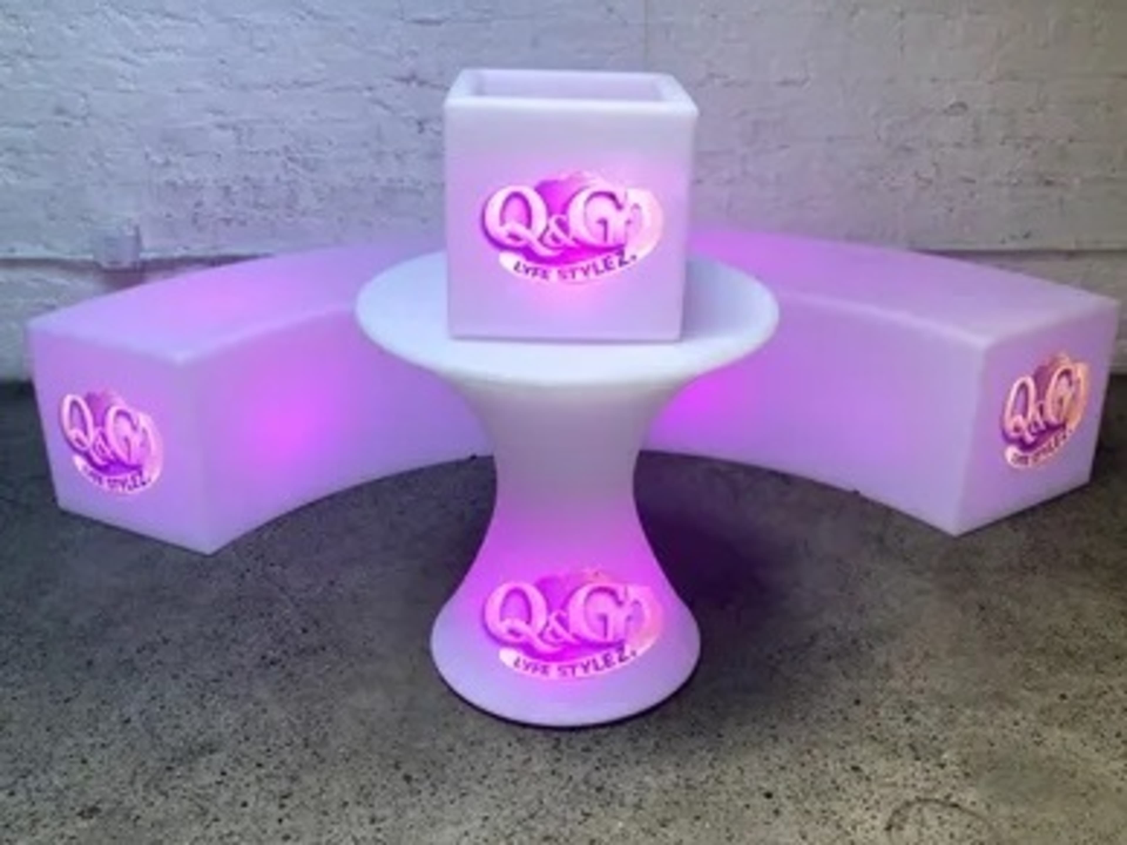 LED Cocktail Table