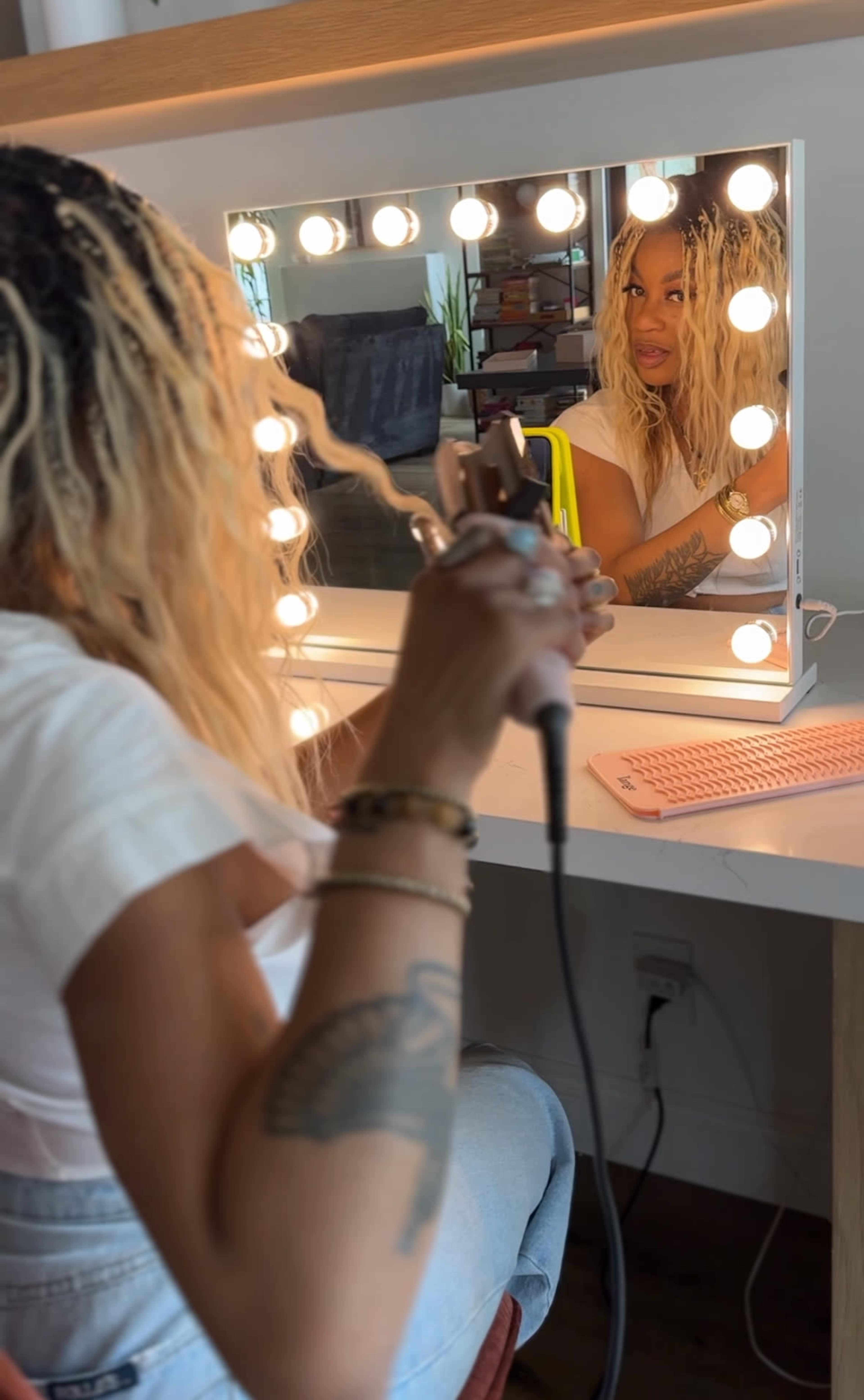 Newly Remodeled Modern Farmhouse Interior with Custom Landscaped Yard Image in Moorpark, Moorpark, CA