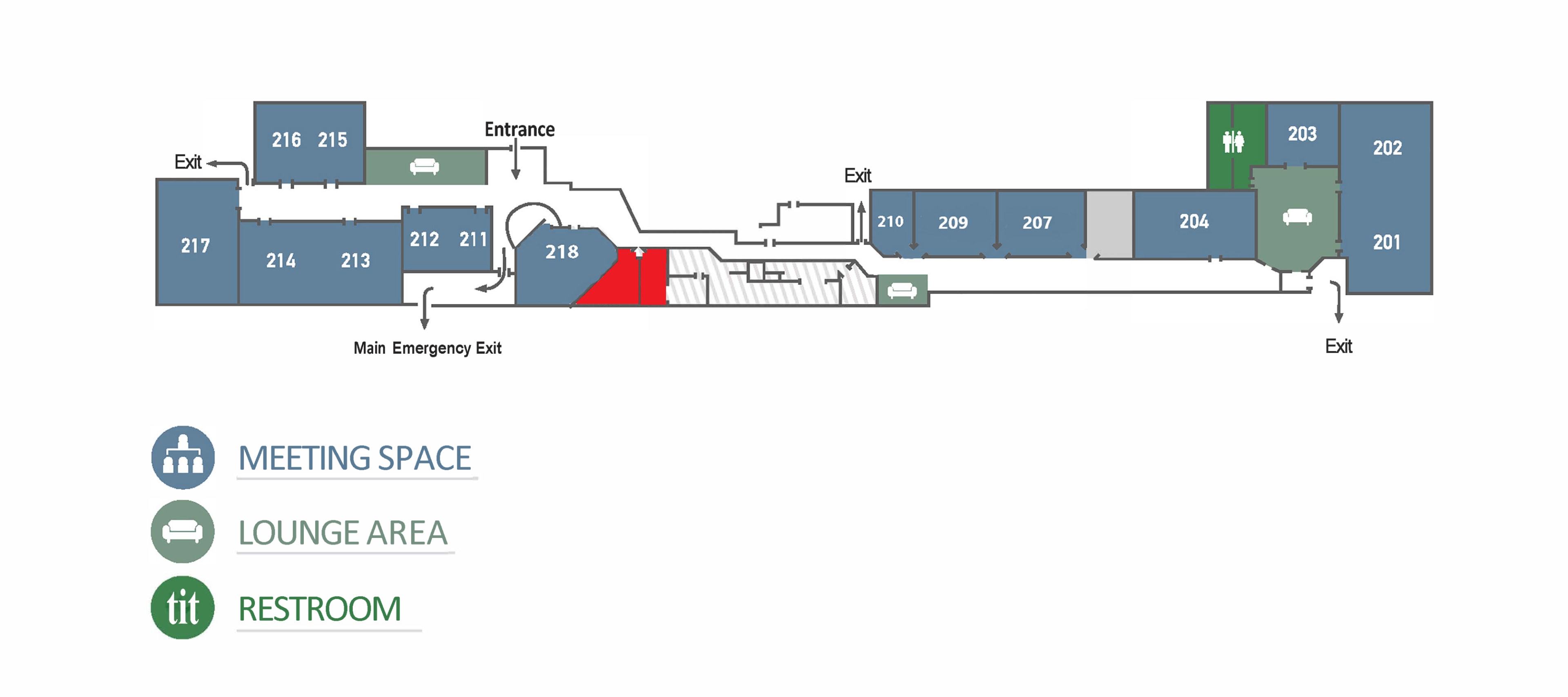 Unique Meeting Room in AMA Executive Conference Center Image in Yerba Buena, San Francisco, CA