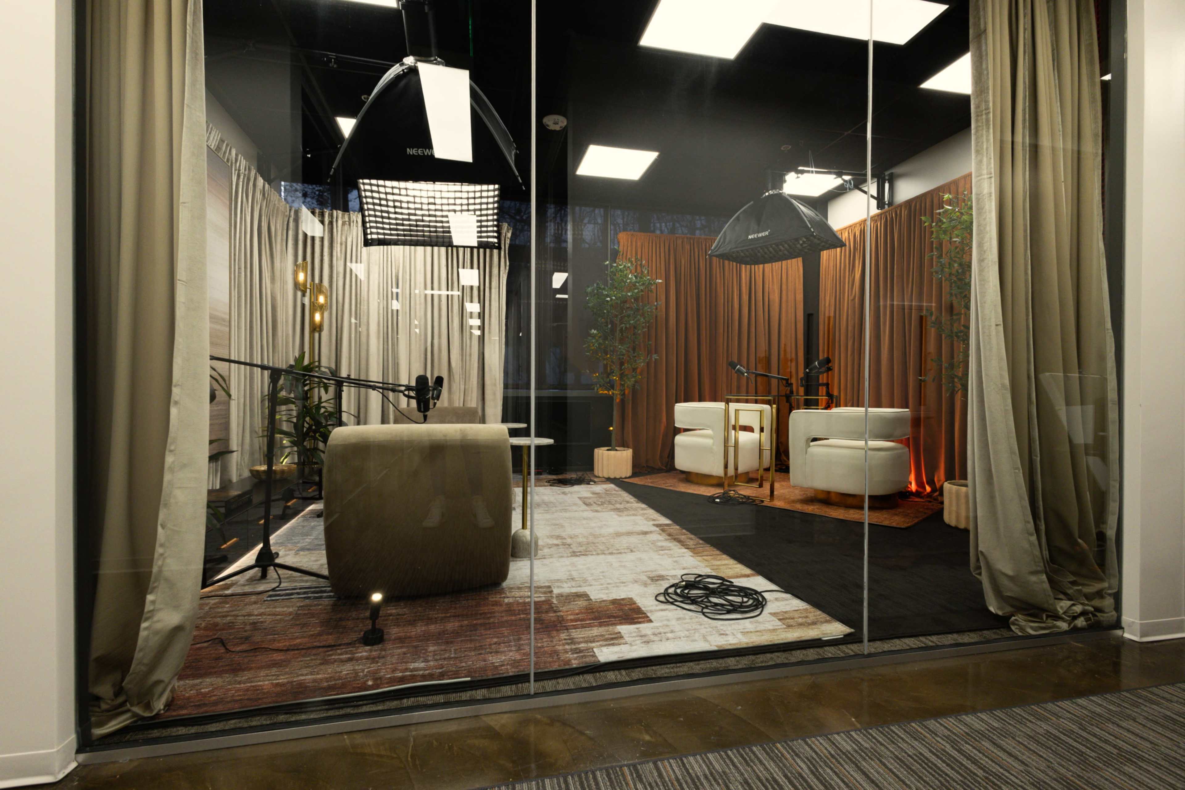 Cinematic Podcast & Content Studio Near The Battery Image in Cumberland, Atlanta, GA