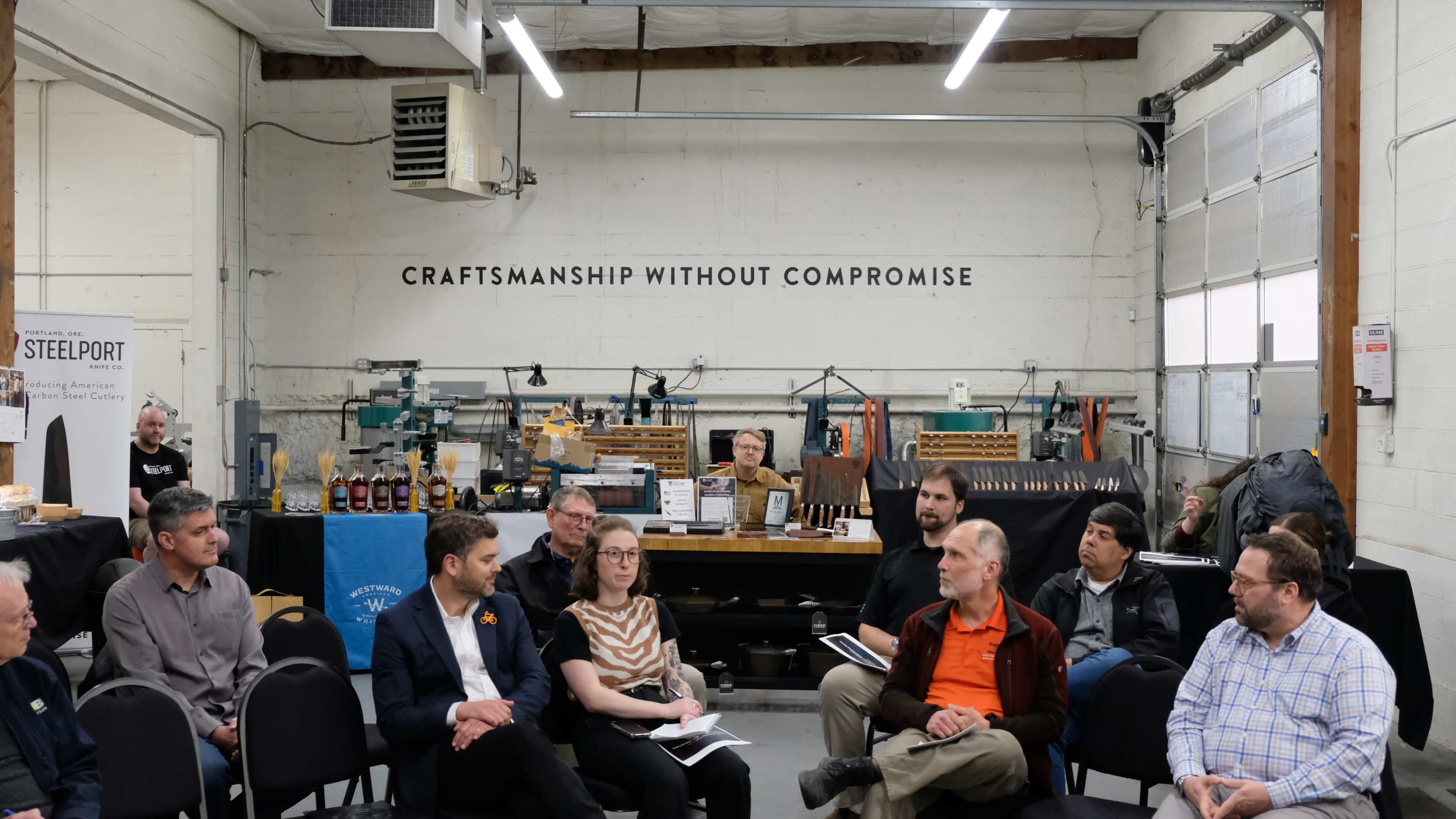 Unique Factory Floor where Culinary Knives are Handcrafted Image in Northeast Portland, Portland, OR