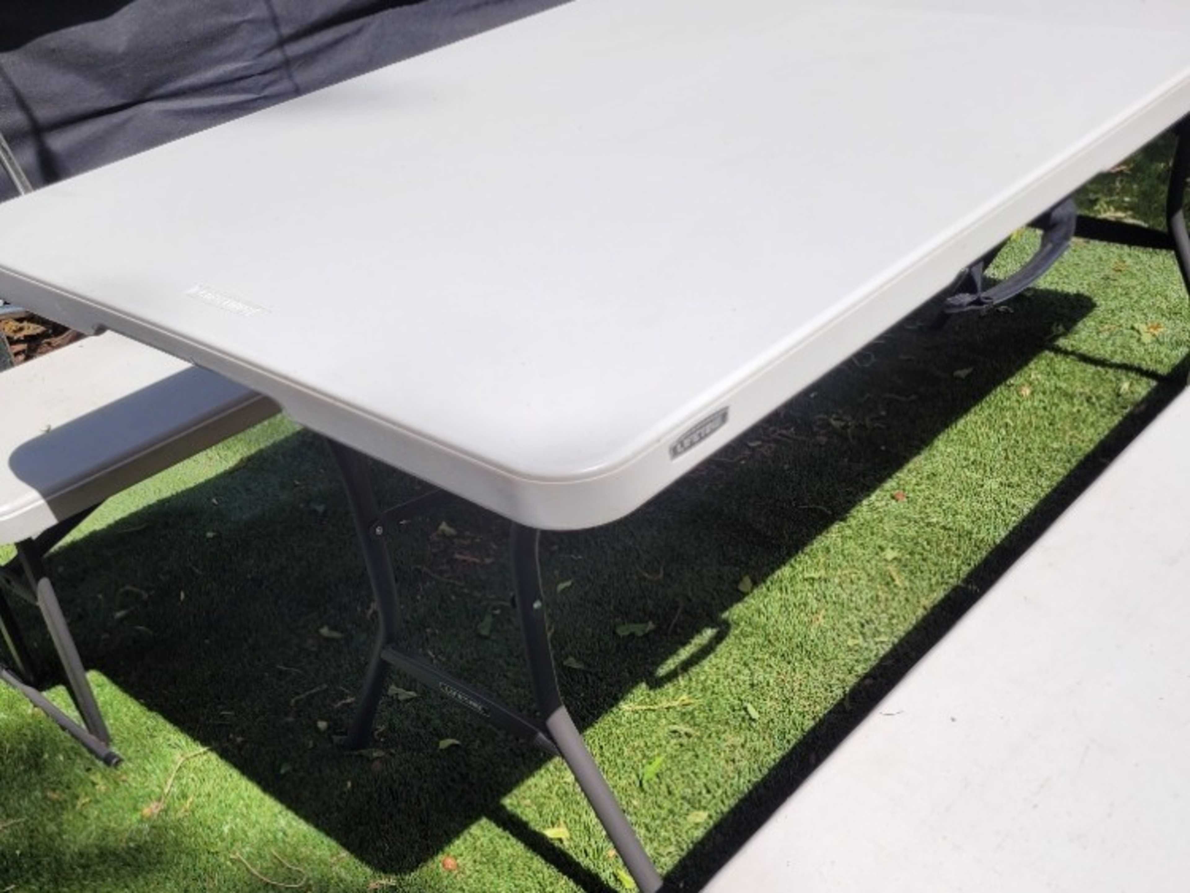 6 foot Table and Bench Seating