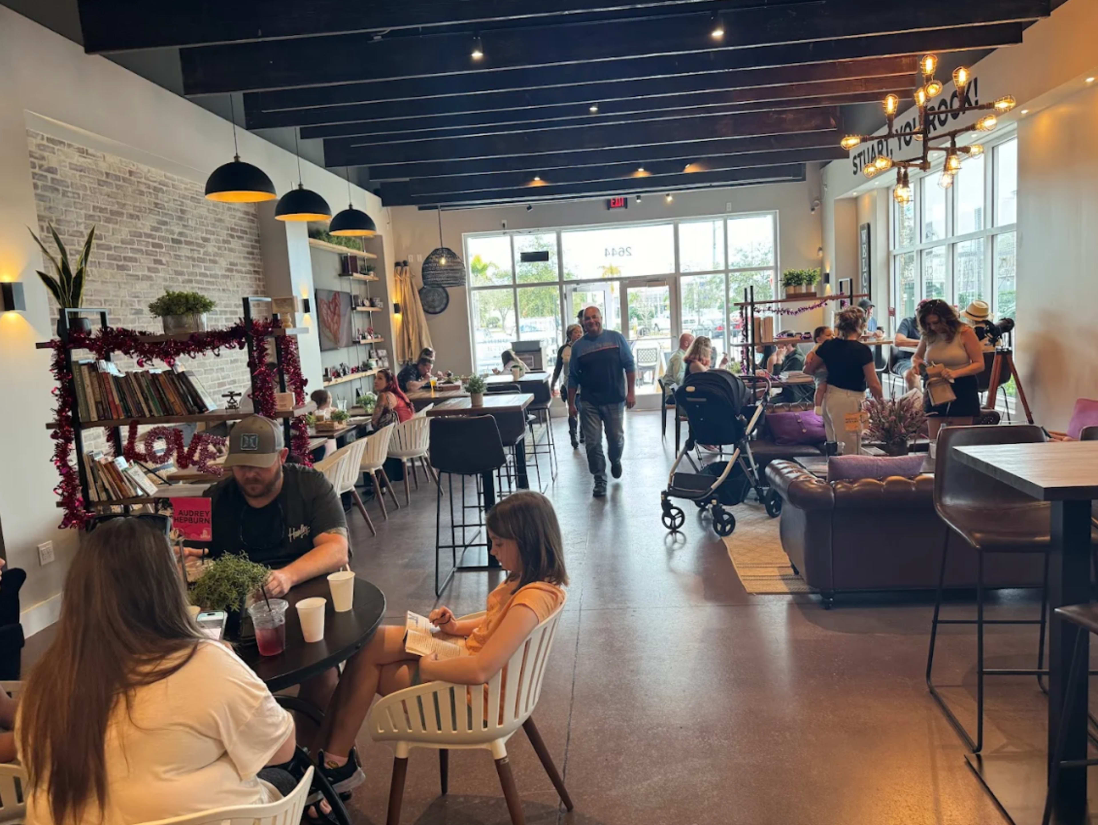 Cozy Stuart Coffee Shop with Relaxed Seating — Perfect for Meetings and Events Image in Stuart, Stuart, FL