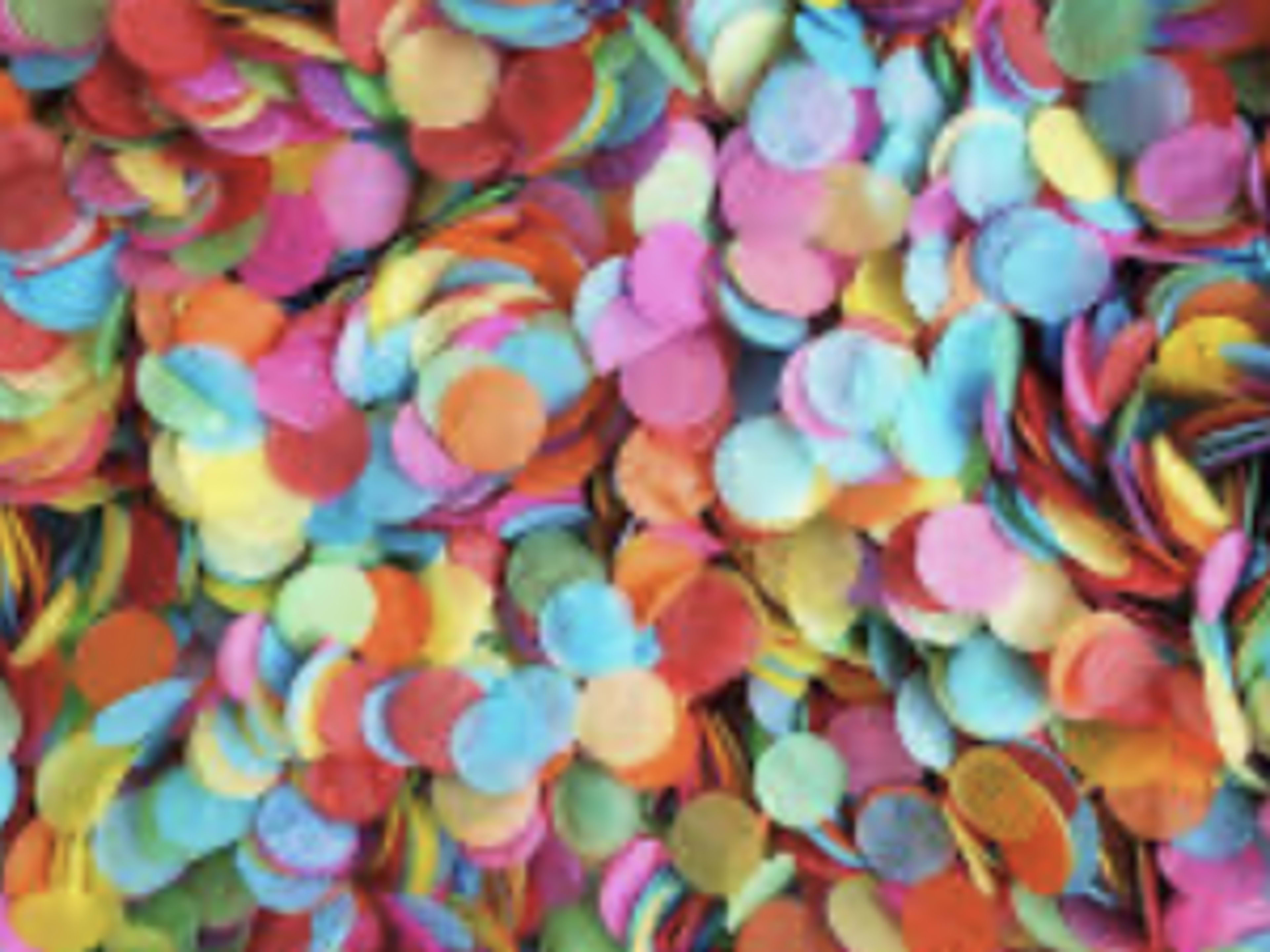 Confetti Use (confetti not provided)