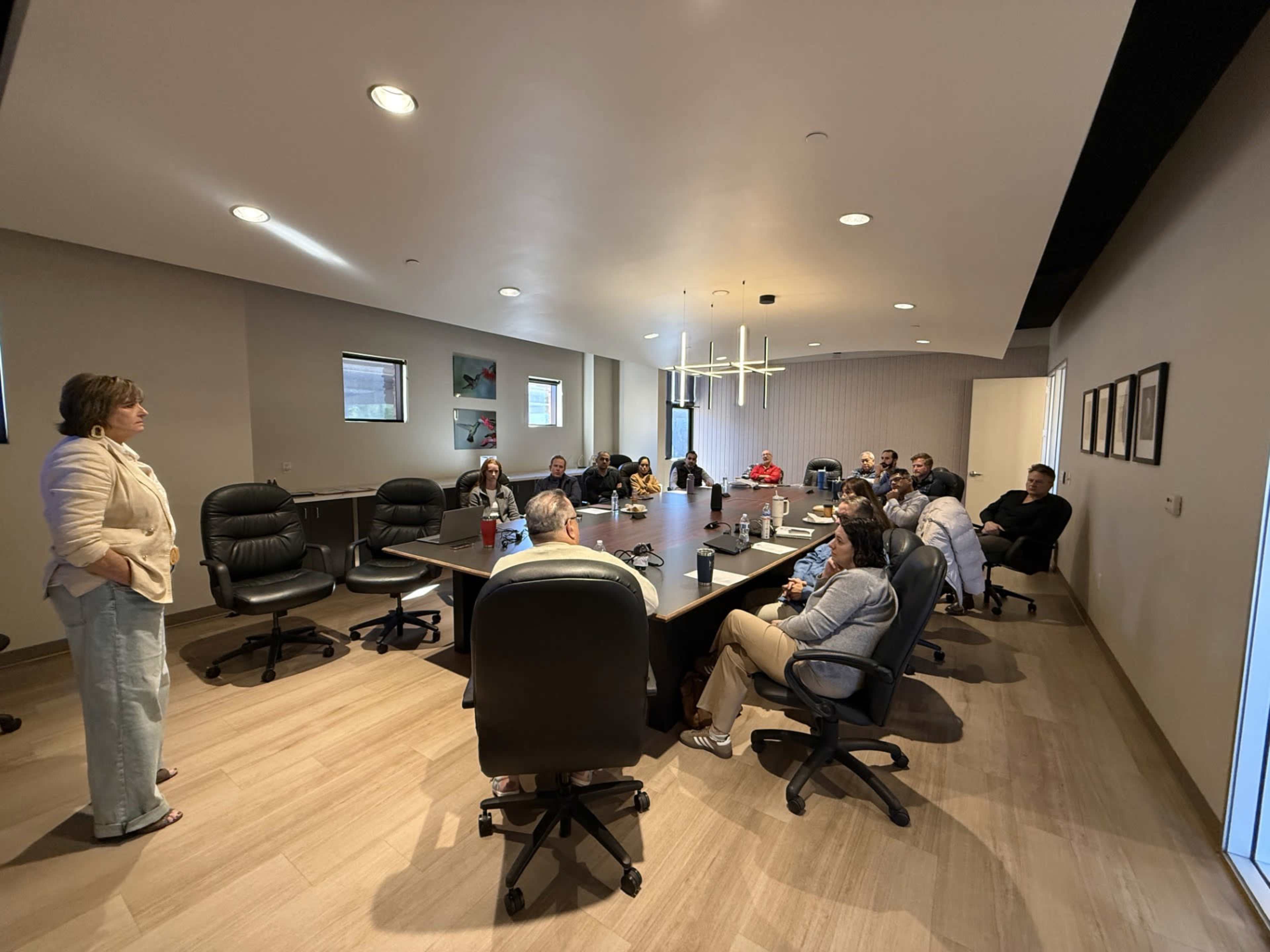 Modern, Zoom-ready spacious boardroom—up to 19 Image in Downtown Scottsdale, Scottsdale, AZ