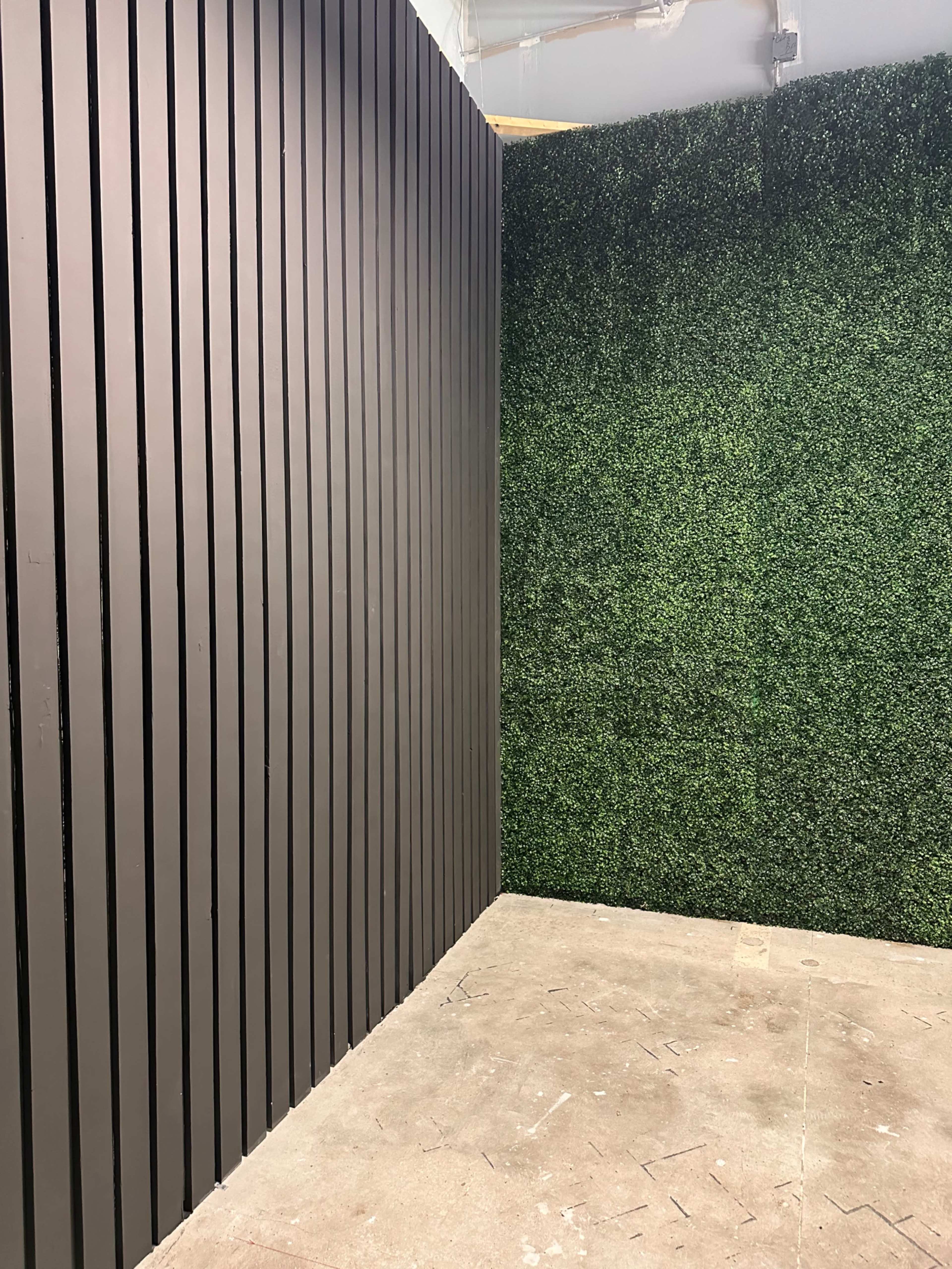 Stylish Content Studio with Grass WallS Image in Cumberland, Atlanta, GA
