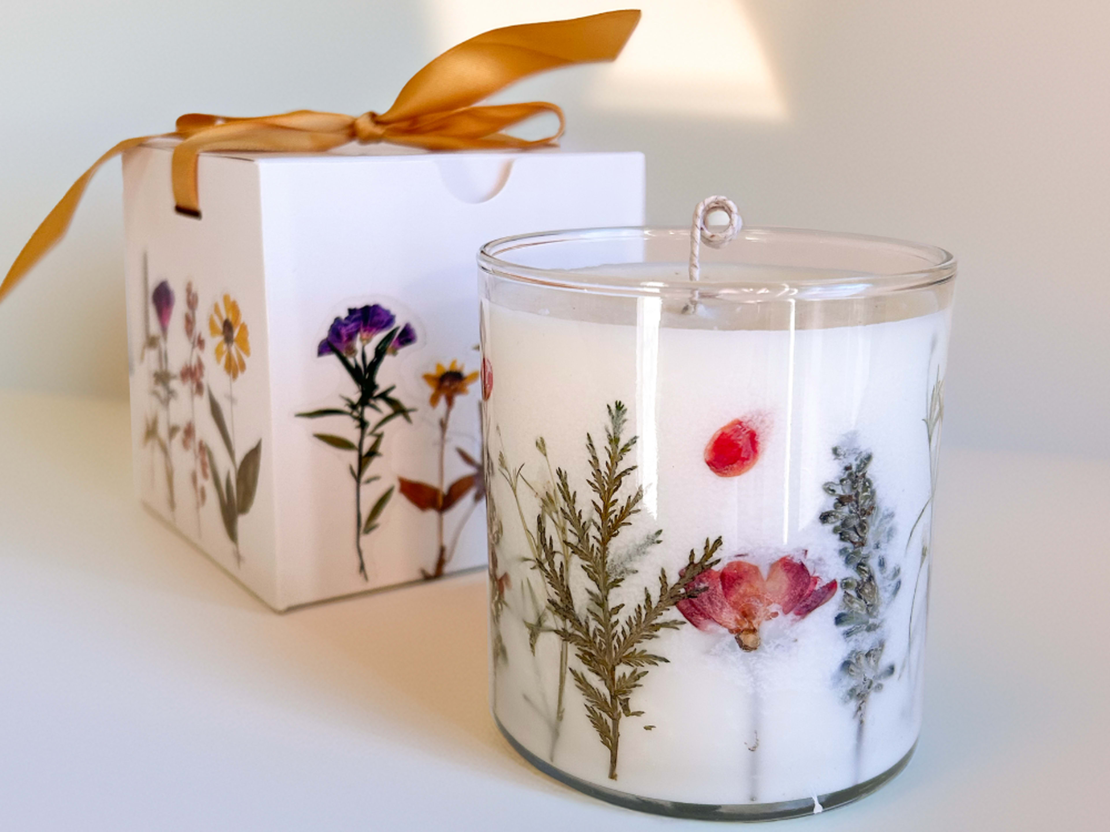 Flower Candle Making