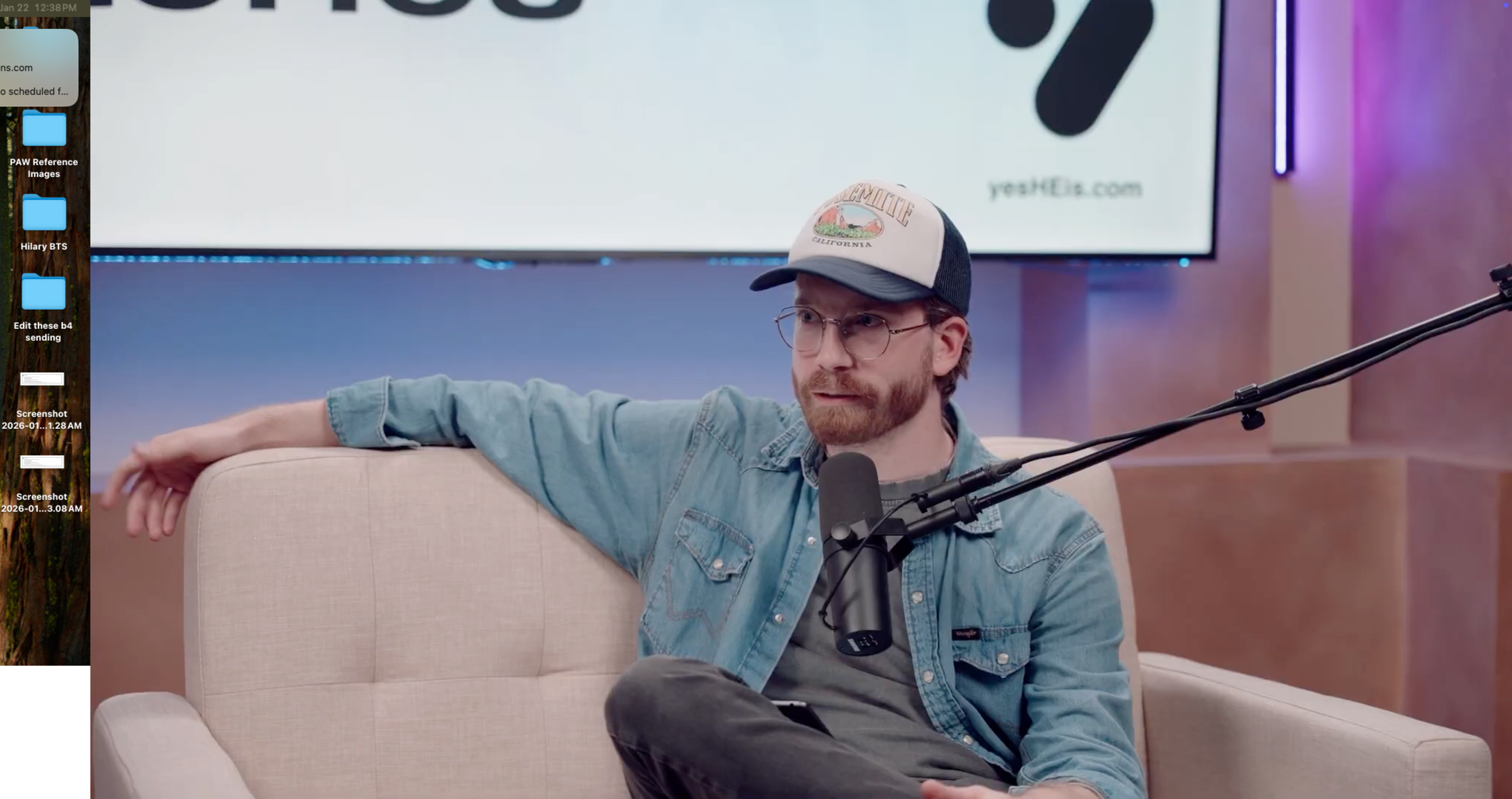 Pre-Lit Talk Show Style Studio Image in Richardson, Richardson, TX