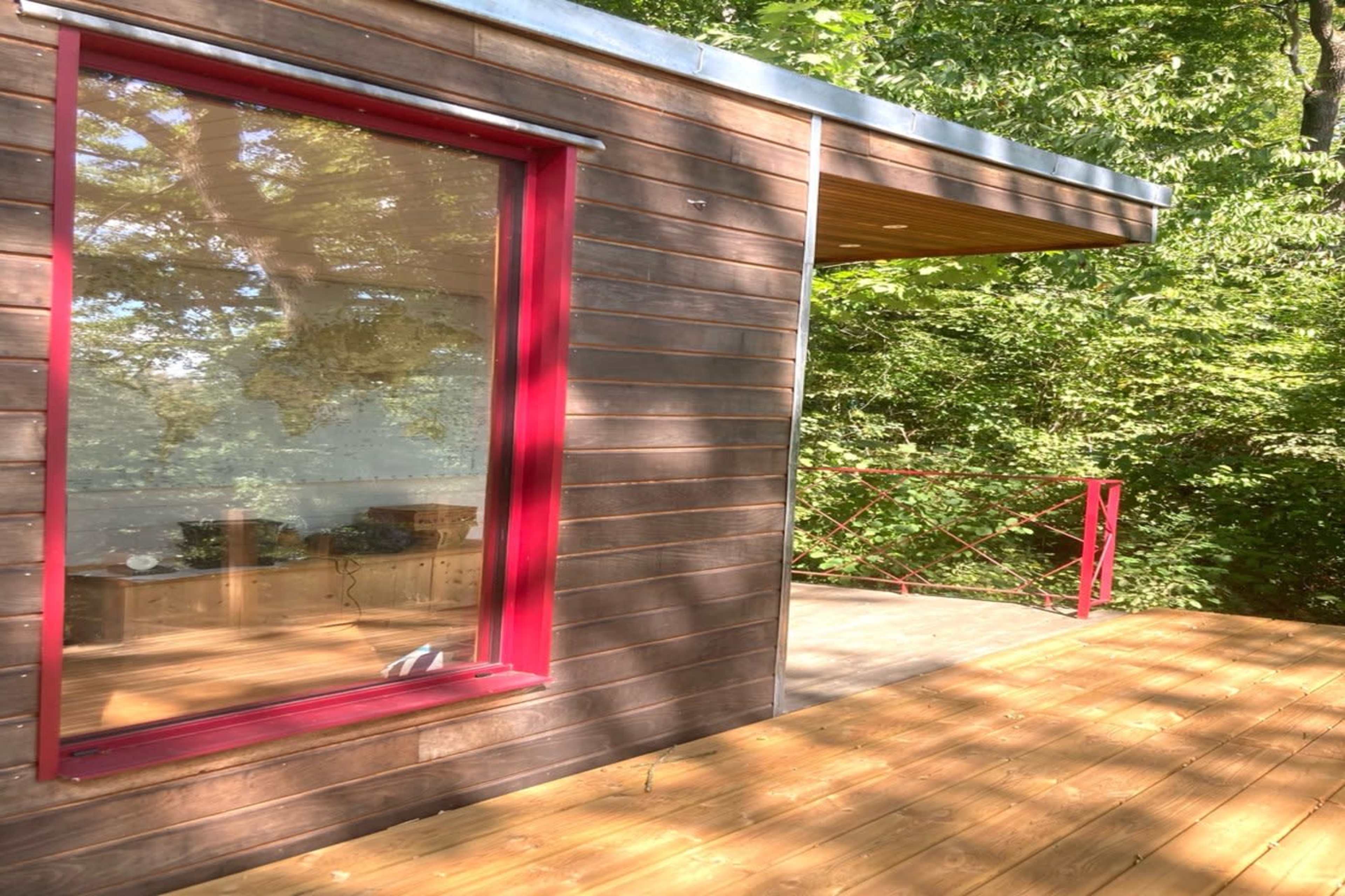 Tiny House bureau, en pleine nature Image in , Morsang sur Seine