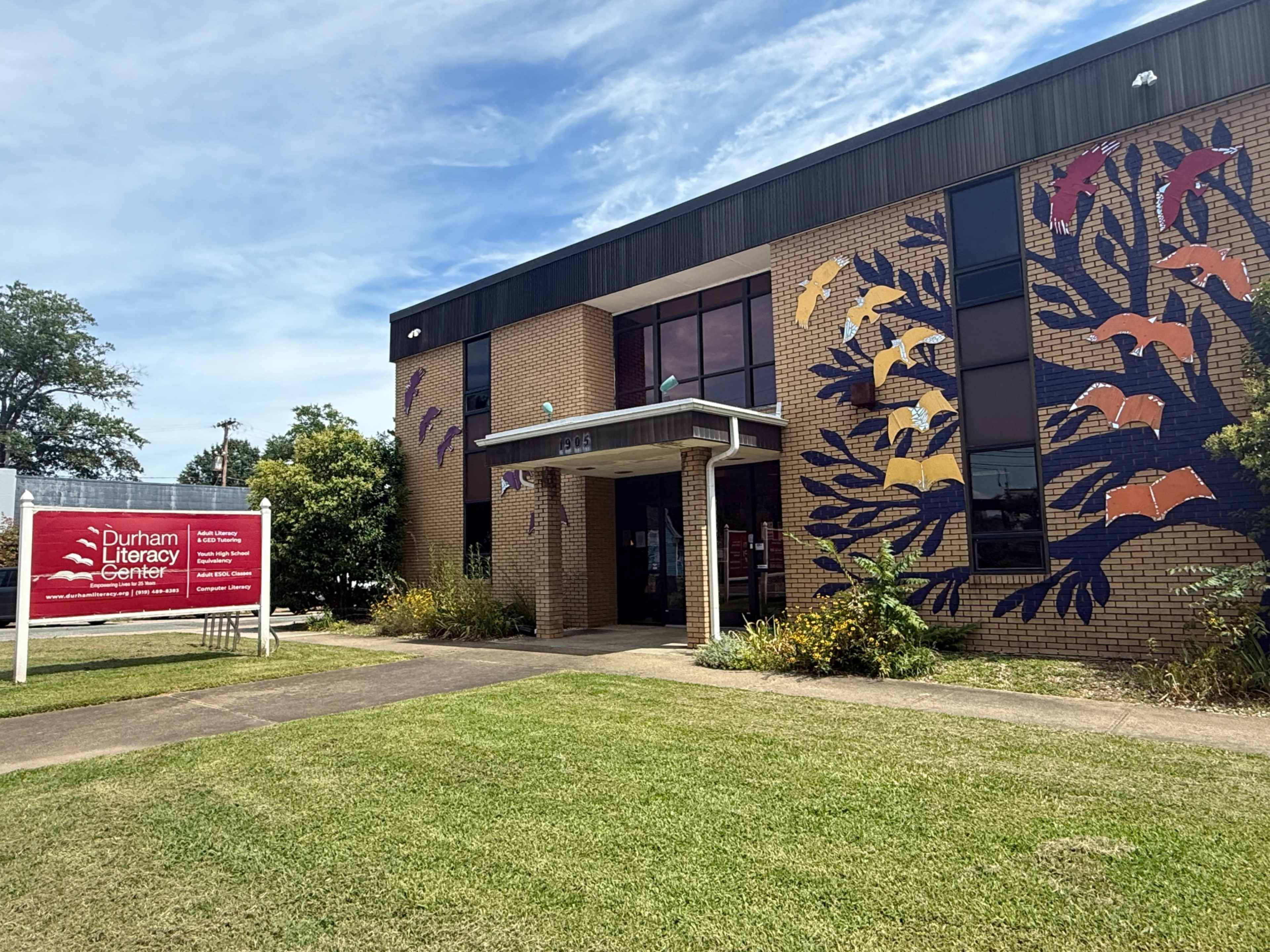 Large Training / Classroom space at Durham Literacy Center Image in Lakewood Park, Durham, NC