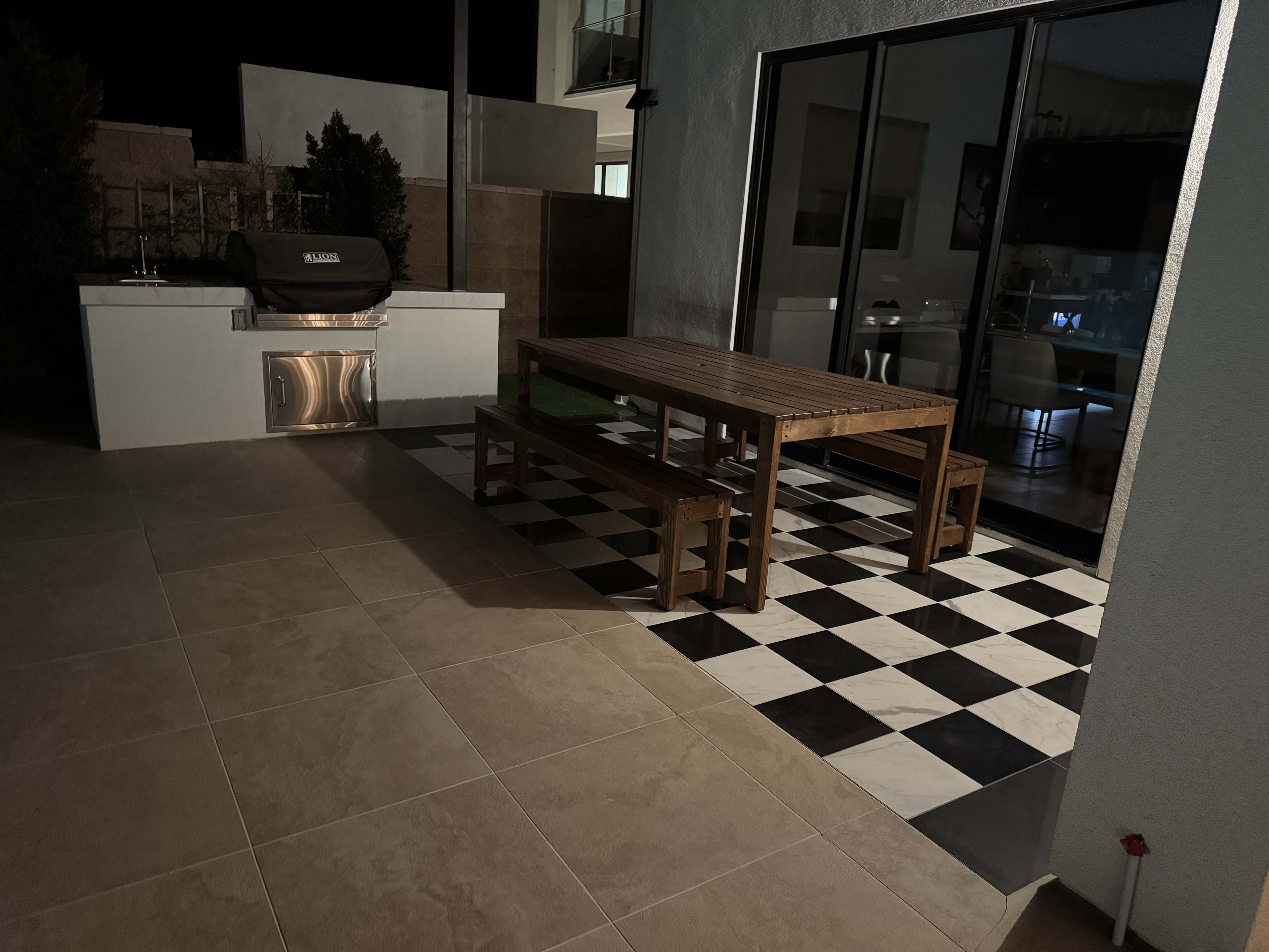 Gorgeous Mountain View Outdoor Pool with waterfall and fountains Image in Chatsworth, Porter Ranch, CA