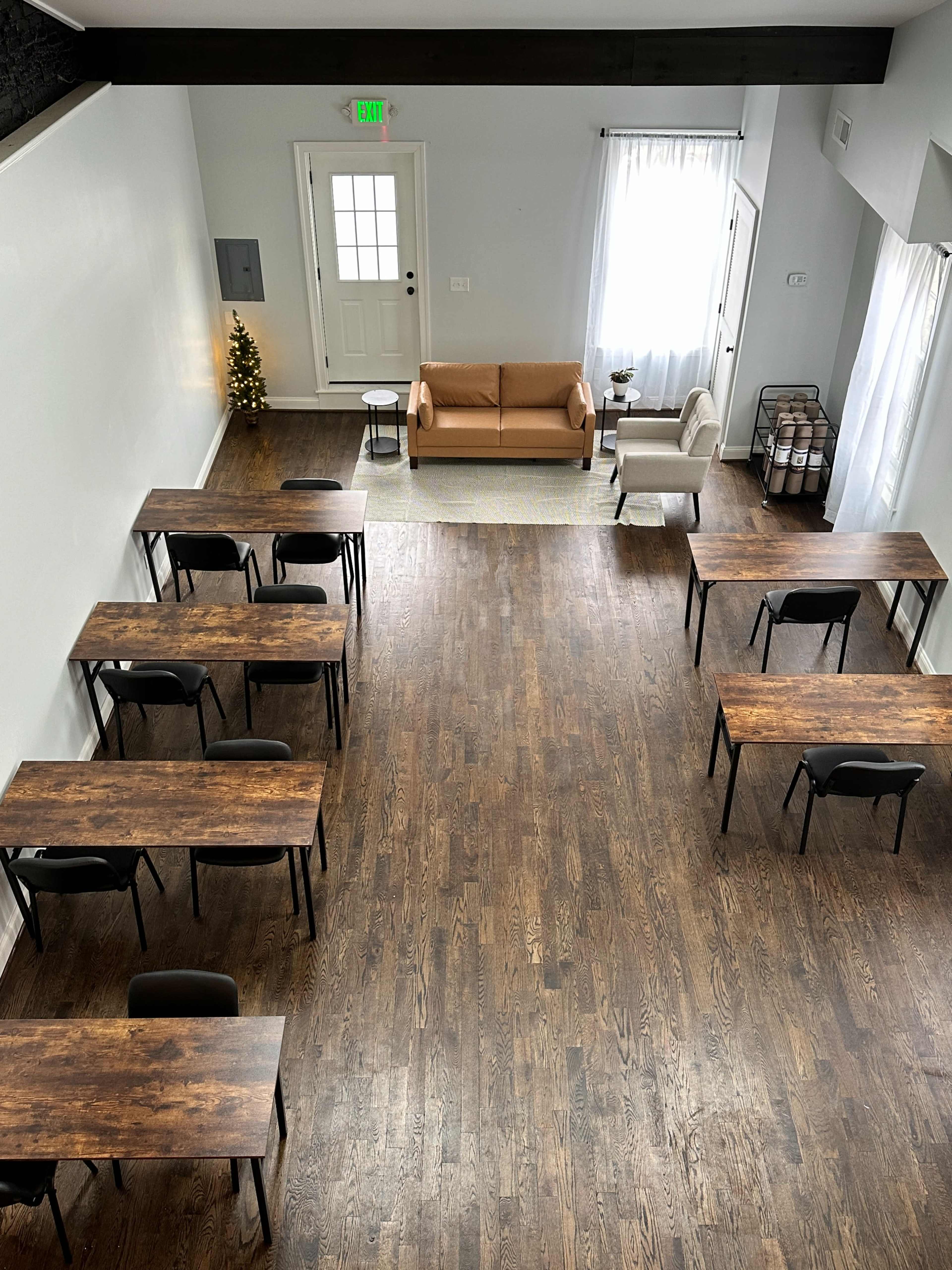 Leesburg Loft with Stunning Brick Walls, with Skylights, Large Windows and Views of Historic Downtown Leesburg Image in Leesburg, Leesburg, VA