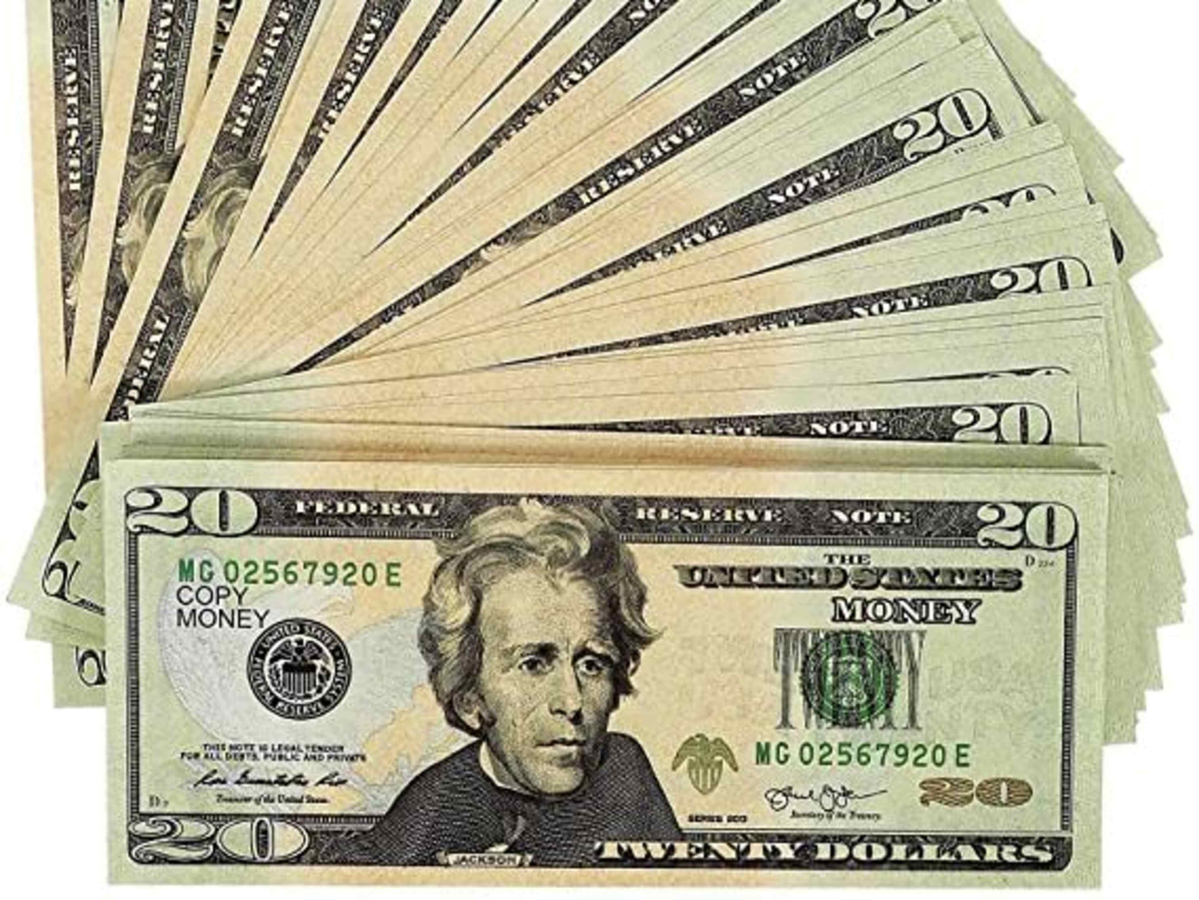 Prop Money 200 of $20