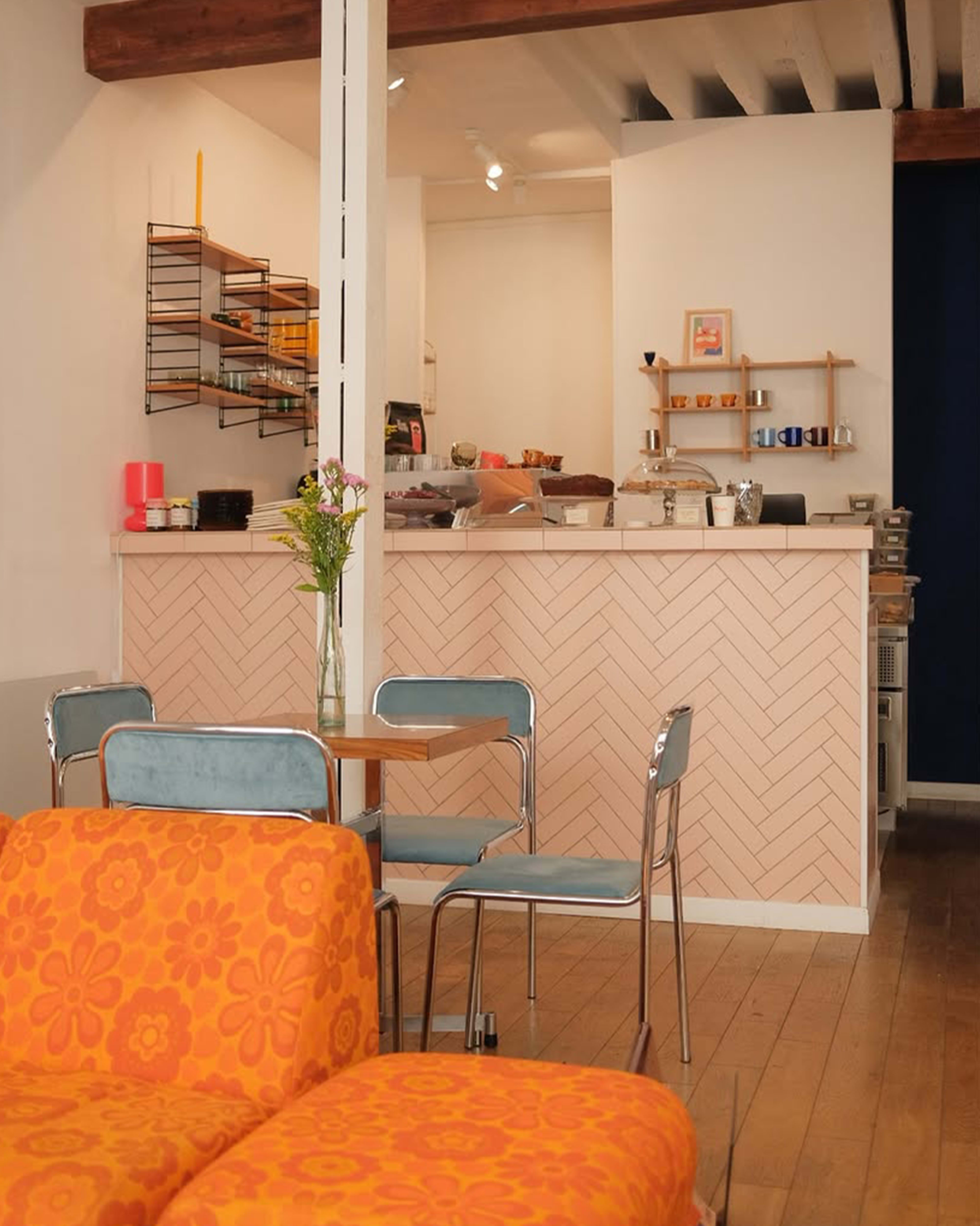 Arty Coffee Shop in the Heart of Paris Image in Roquette, Paris