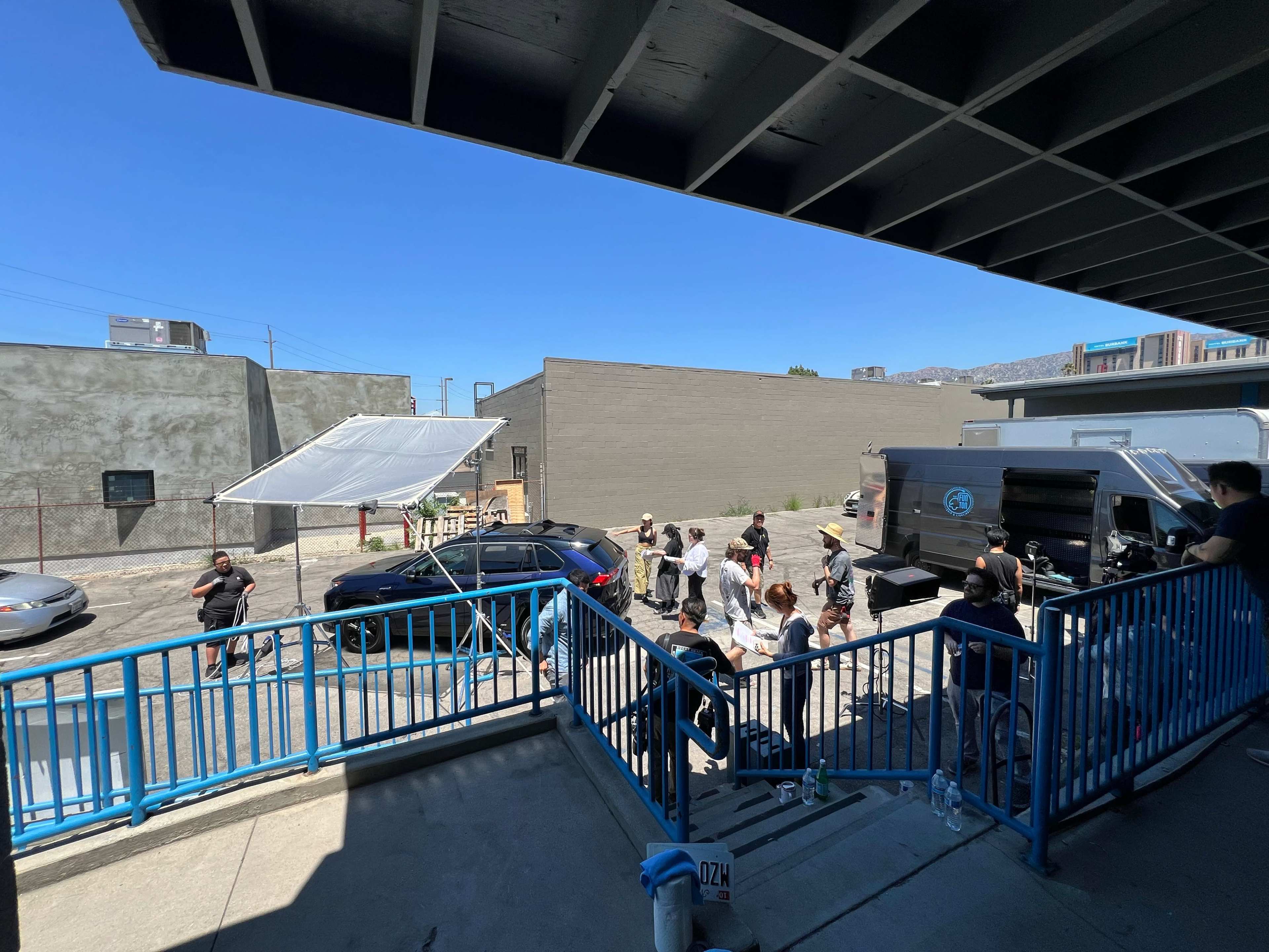 Indoor/Outdoor Backlot, Warehouse, Loading Dock, Parking Lot Image in Burbank, Burbank, CA