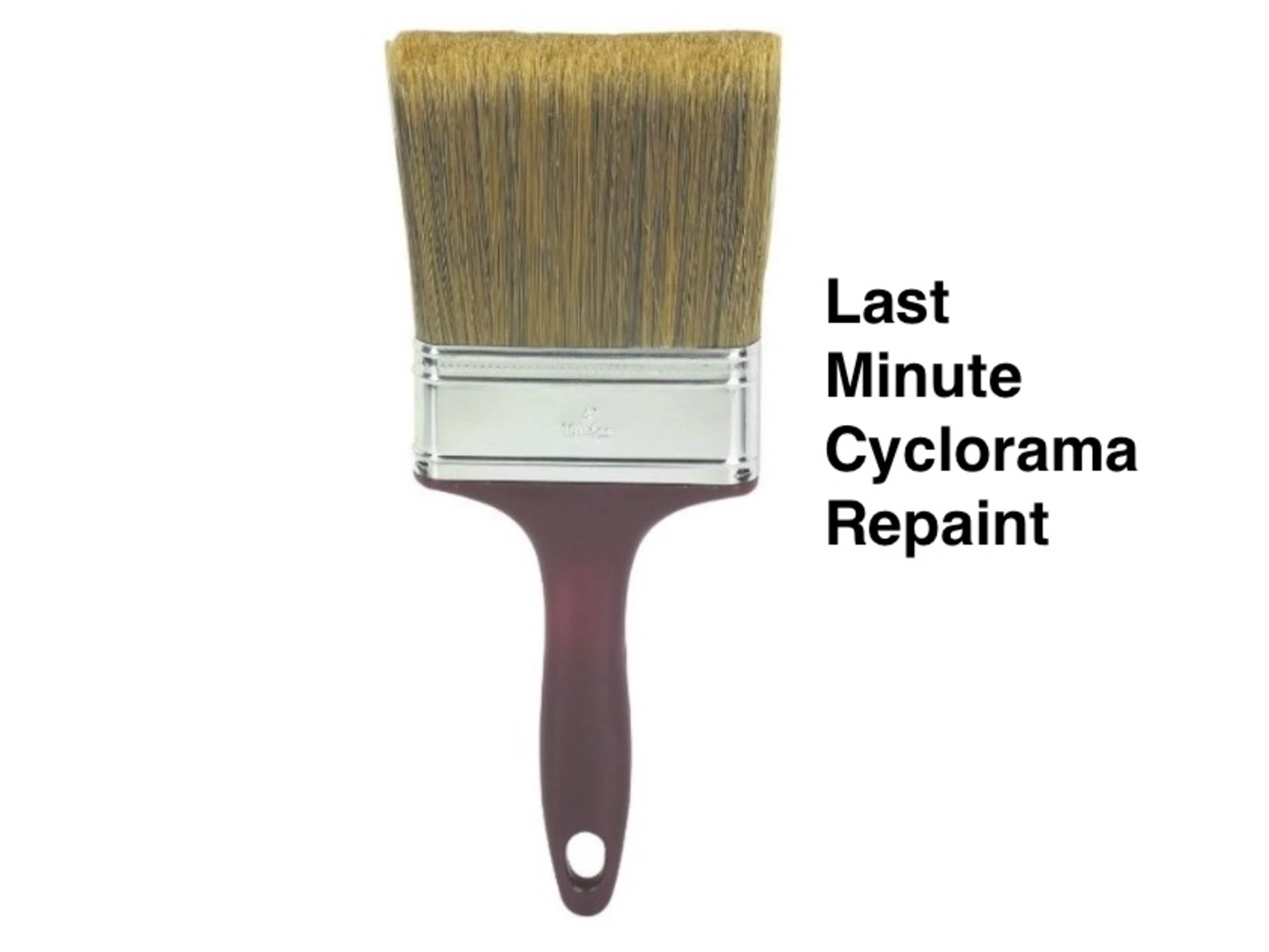 Last Minutes Cyclorama Repaint (48 hrs)