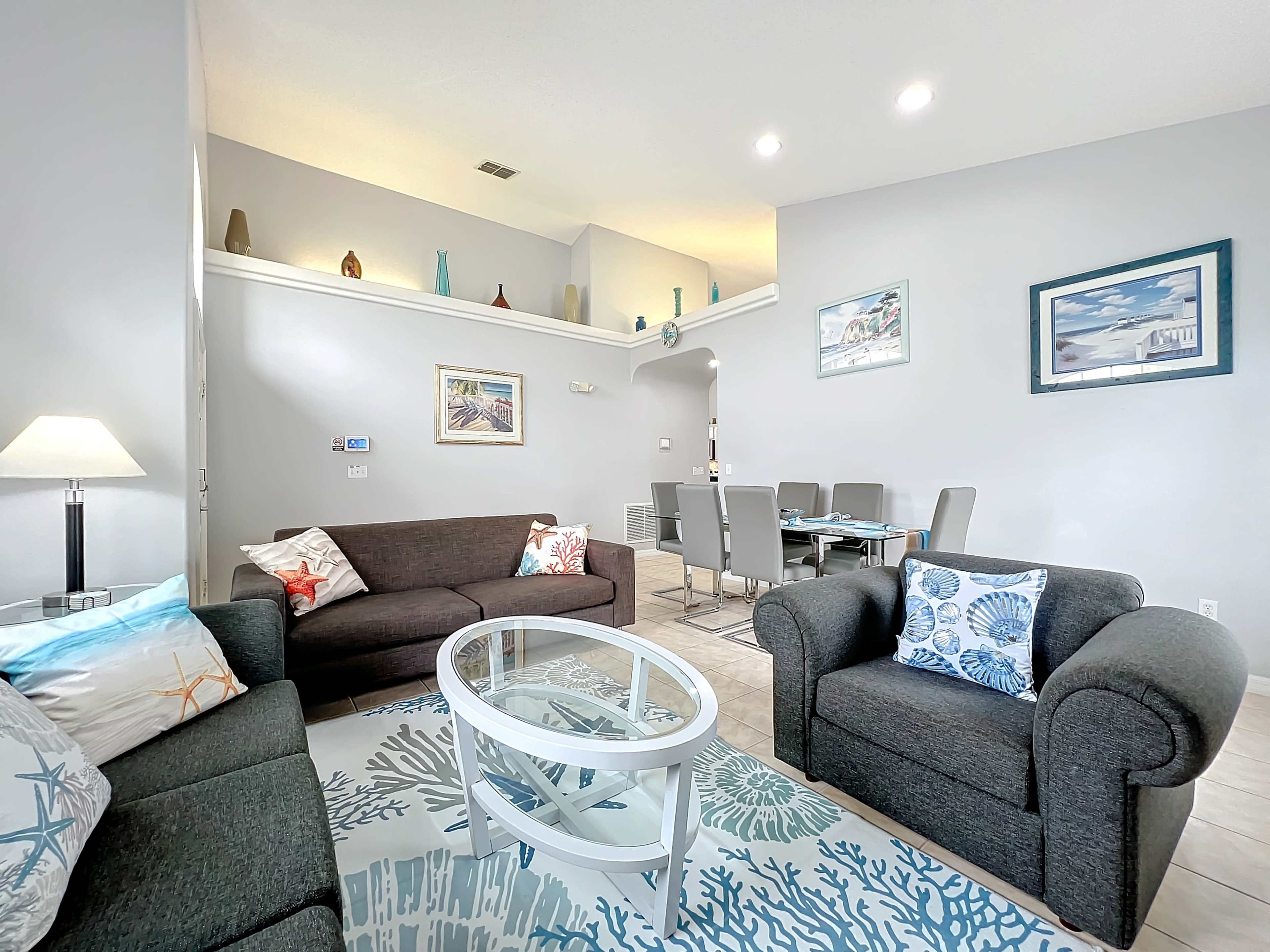 Beach Themed Vacation Pool Home Image in Four Corners, Clermont, FL