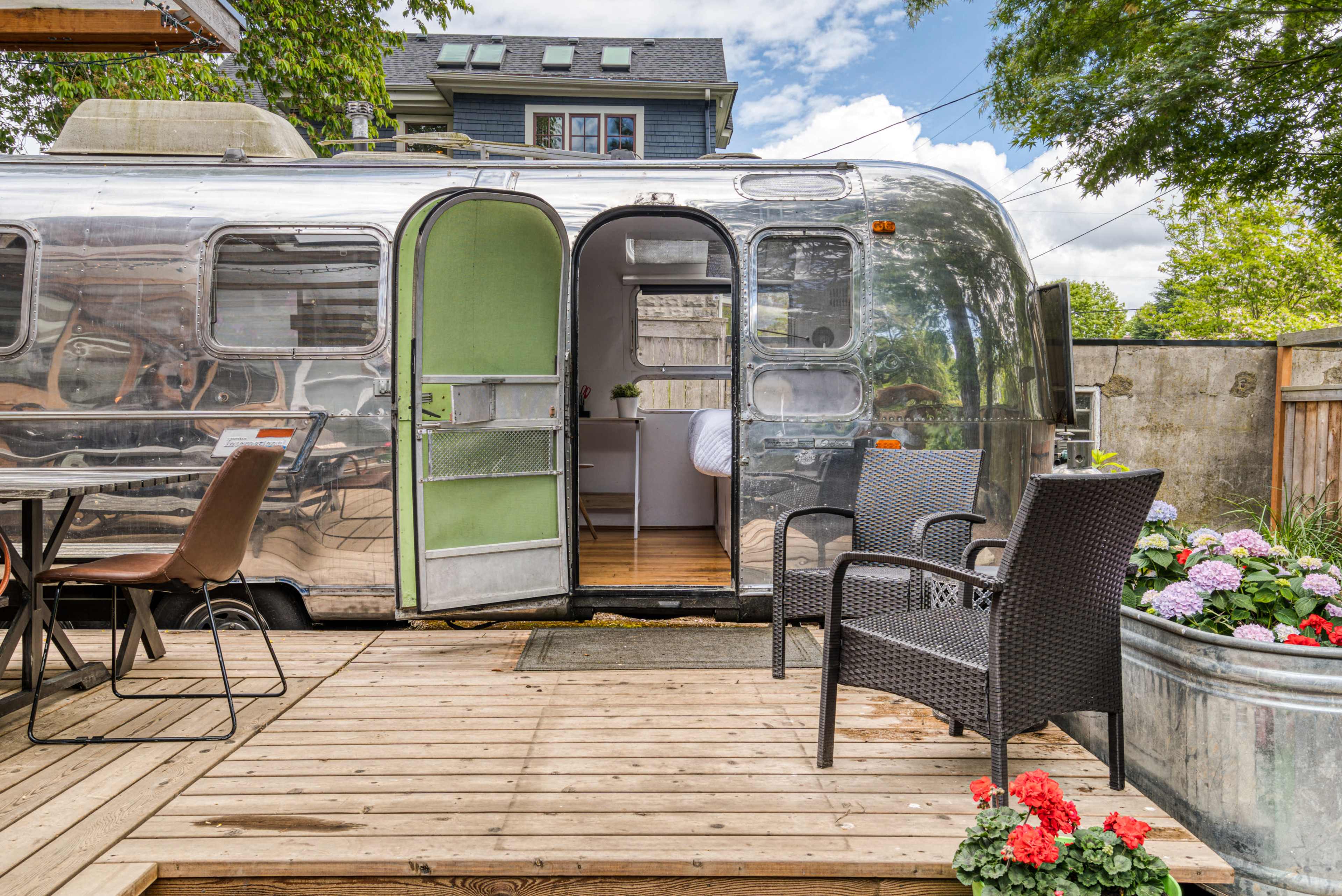 Beautifully Remodeled Vintage 1970's Airstream Image in Overlook, Portland, OR