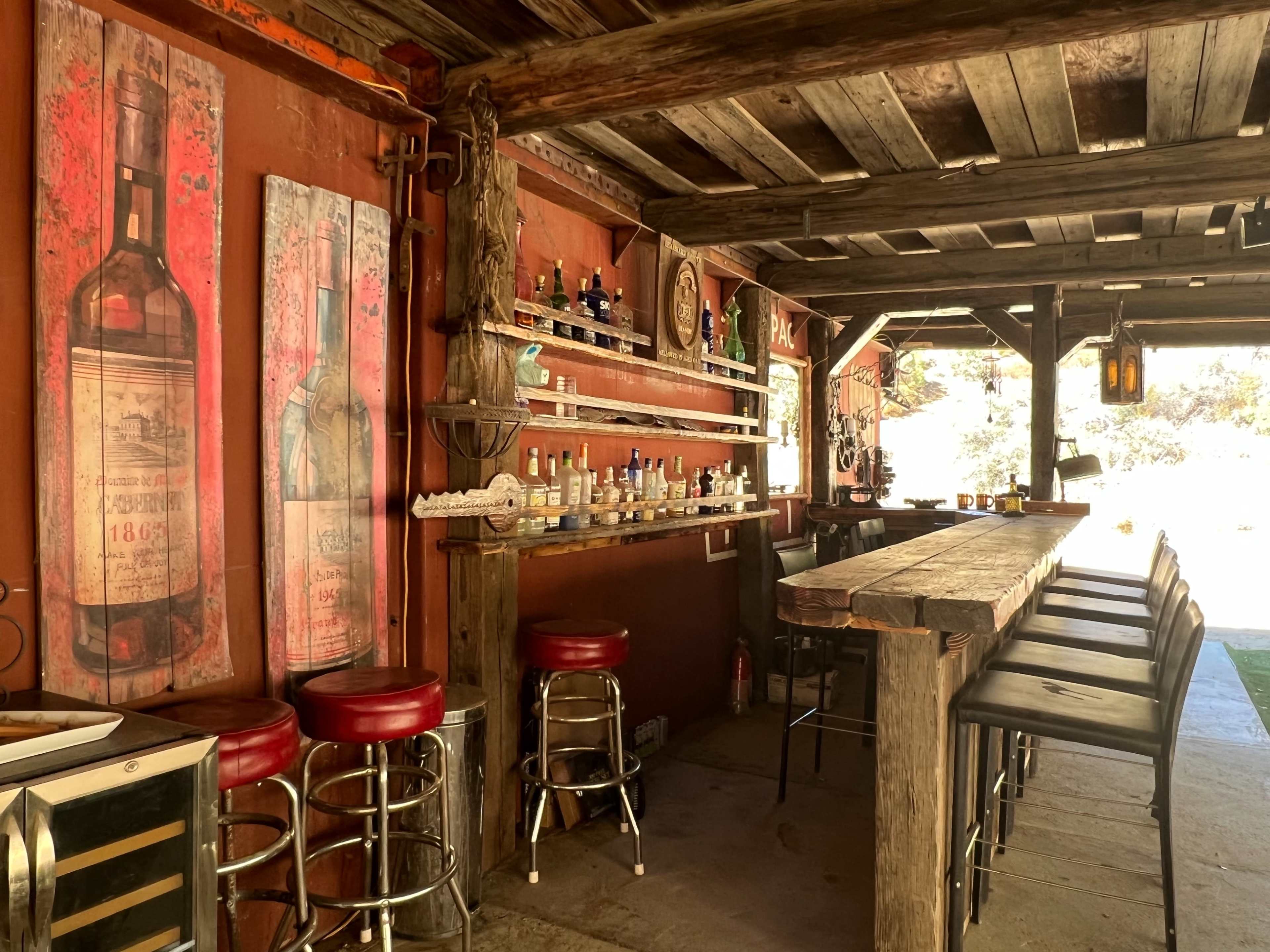 Western-Style Saloon on Ranch in High Desert Image in Leona Valley, Leona Valley, CA