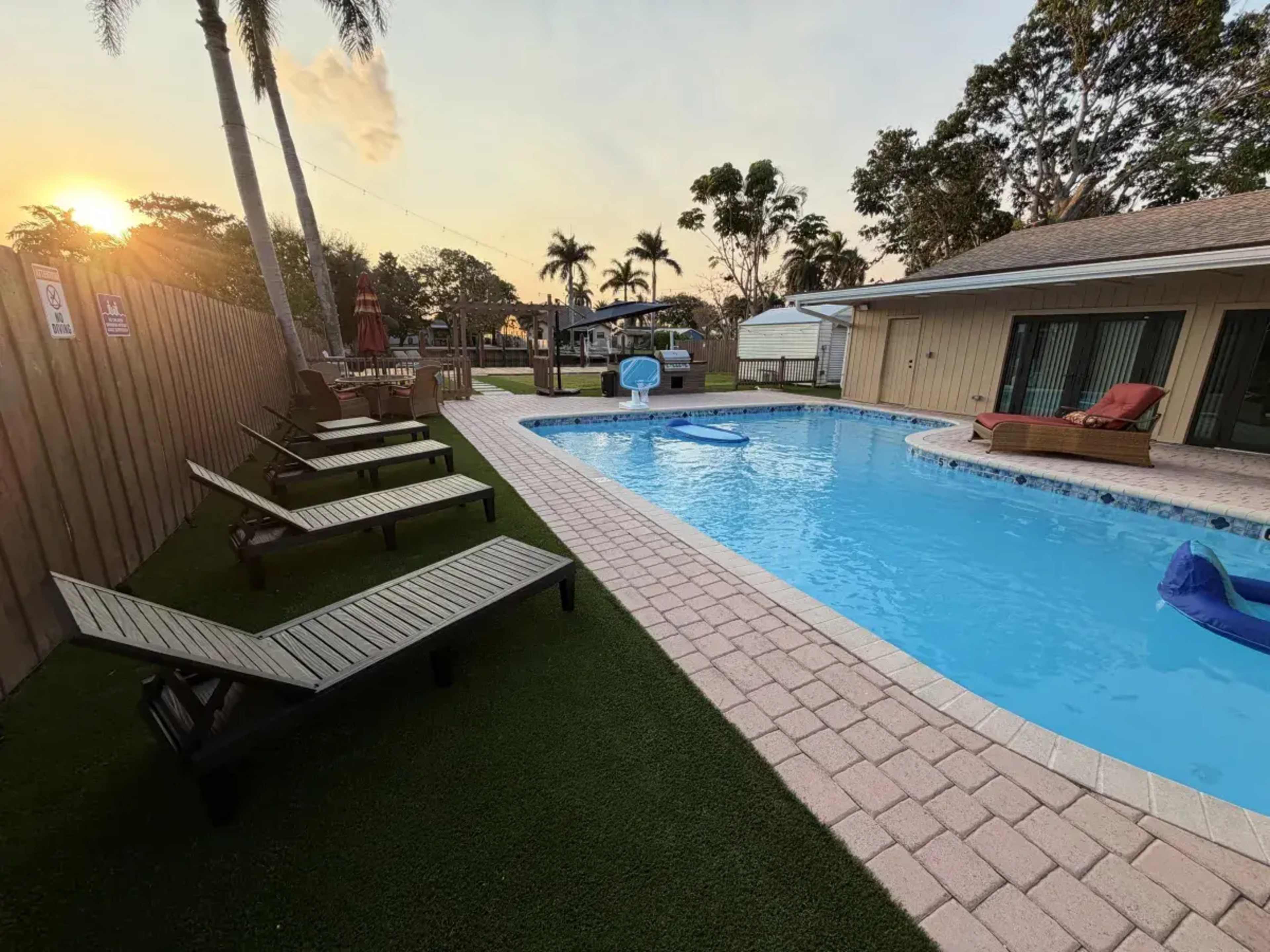 Luxury Waterfront Backyard Oasis with Pool – Private Event & Party Space in Fort Lauderdale Image in Dania Beach, Fort Lauderdale, FL
