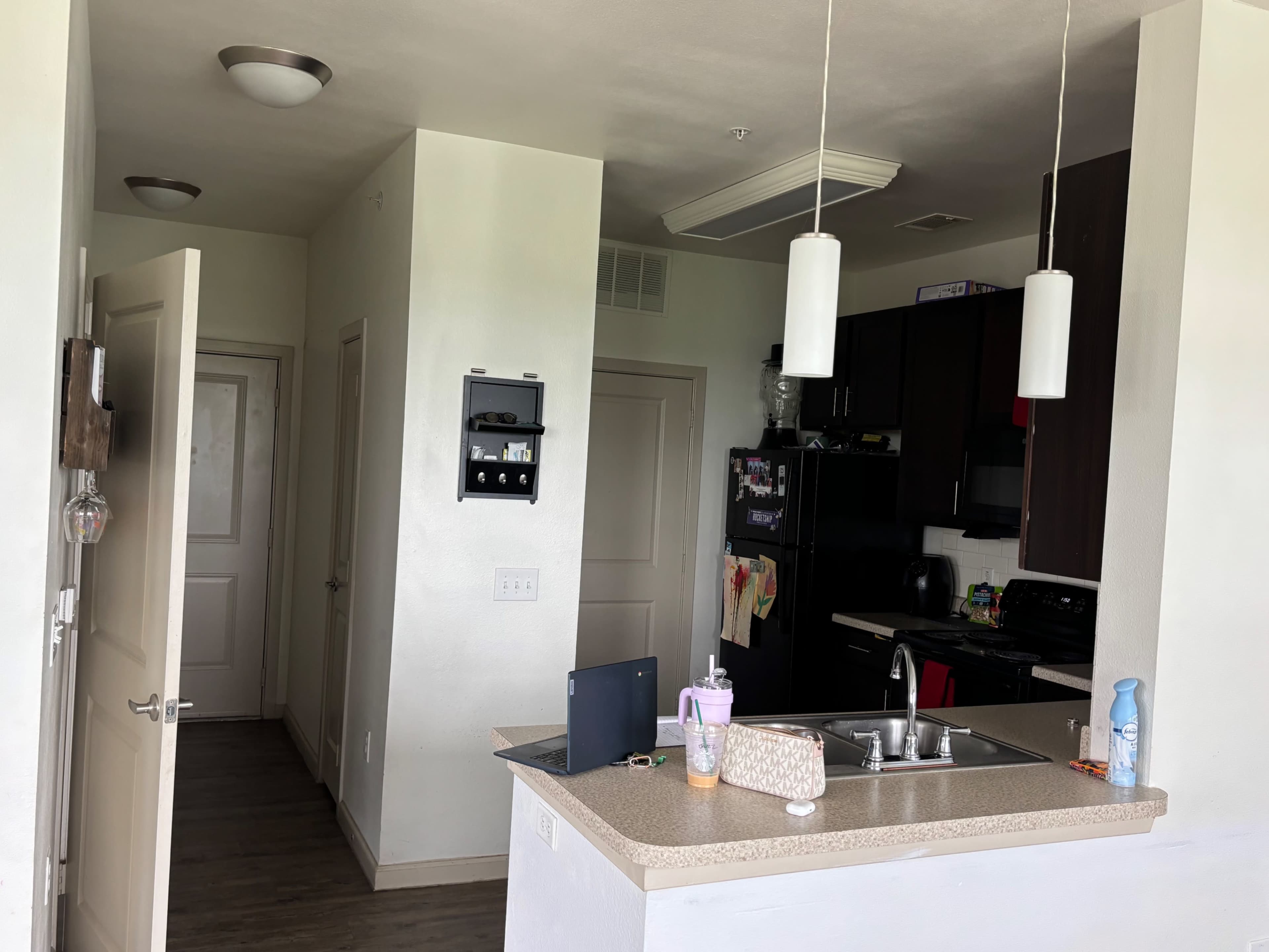 Beautiful wraparound patio nice scene. Image in The New Mitchell Boulevard, Fort worth, TX