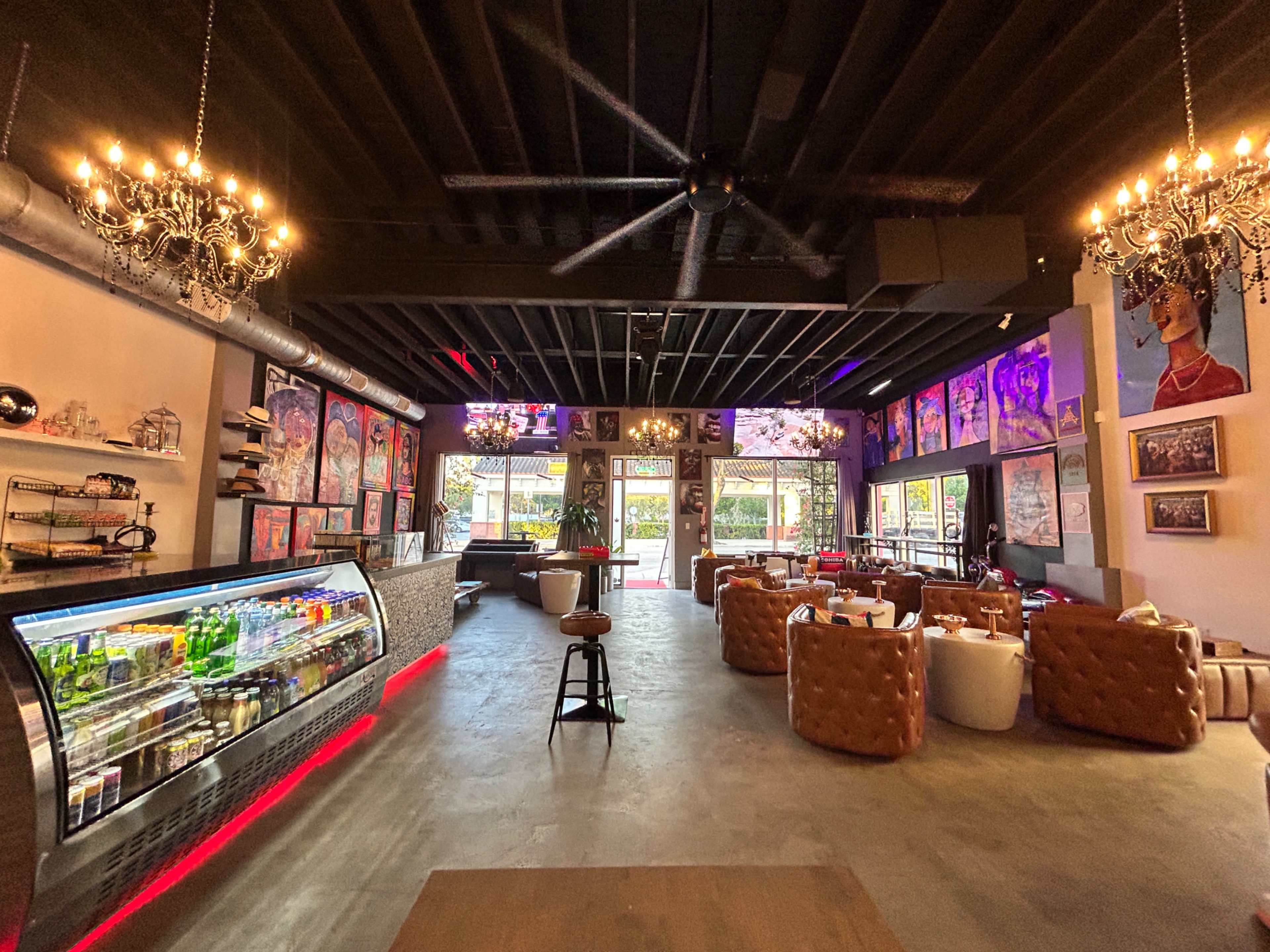 Funky Cafe + Tobacco Shop Image in Little Havana, Miami, FL