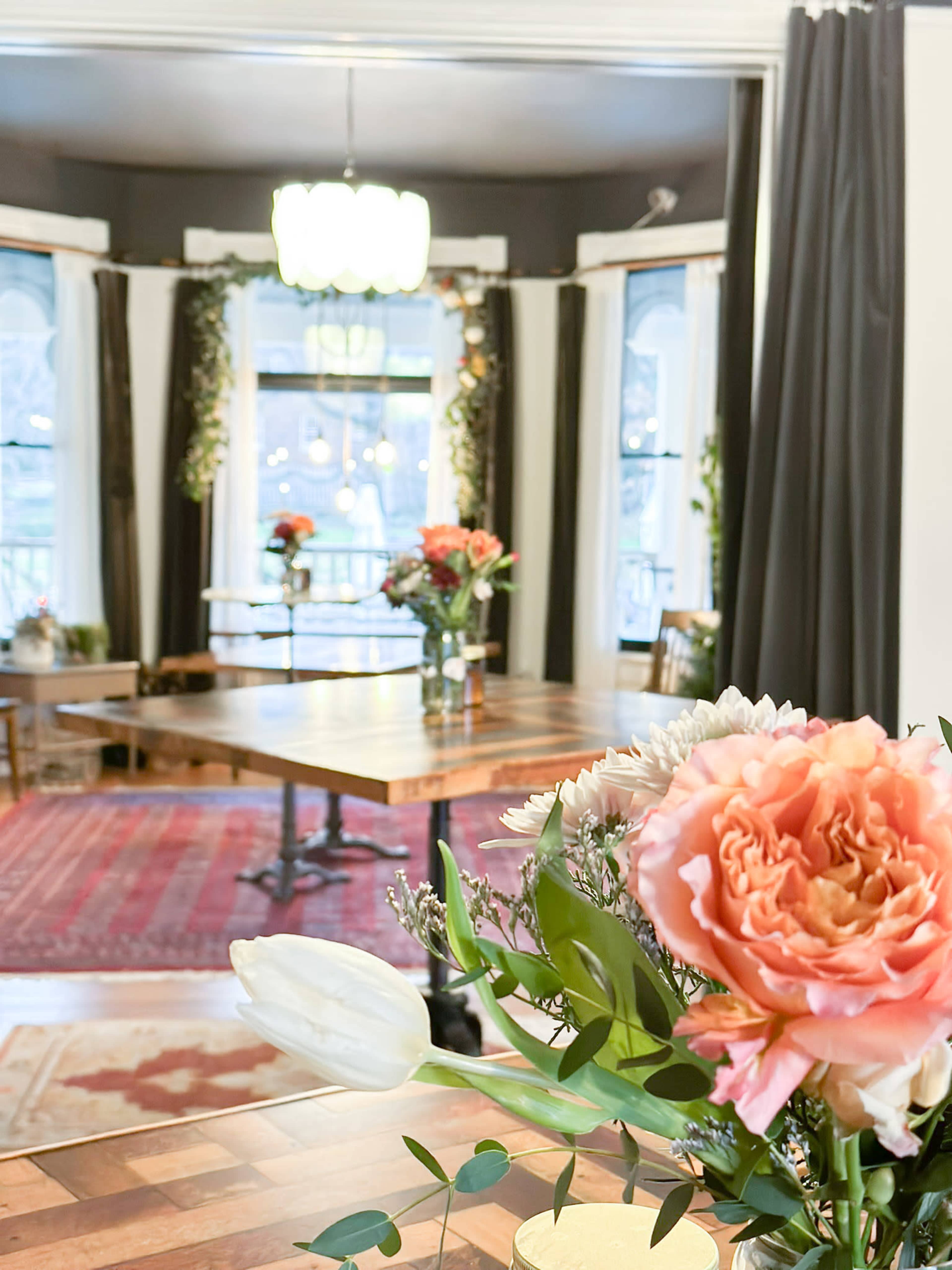 Meeting Space in Former Victorian House Adjacent to Coffee Shop Image in Wyoming, Cincinnati, OH