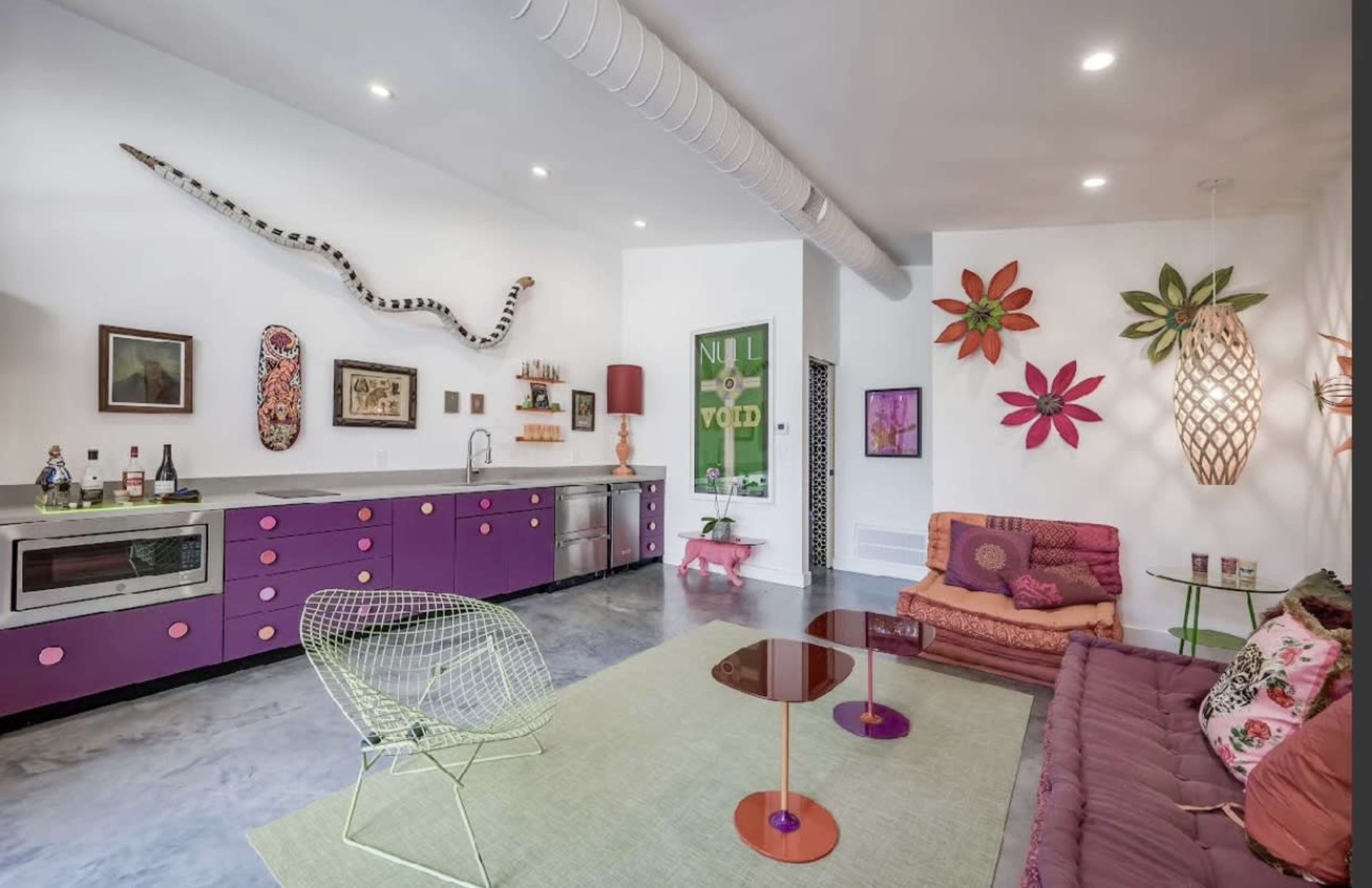 Modern Tropical Pool & Creative Lounge Oasis Image in Greater Heights, Houston, TX