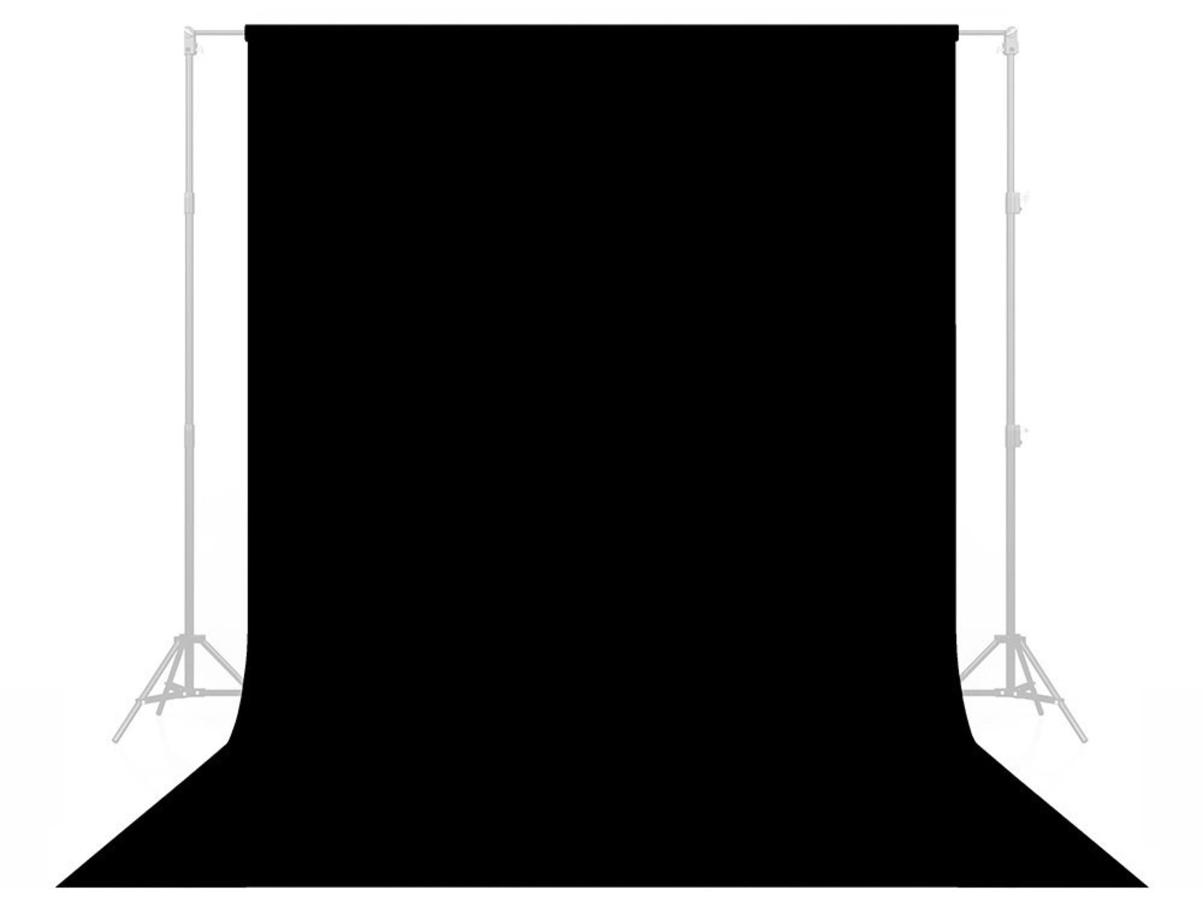 Black Seamless Backdrop 107"