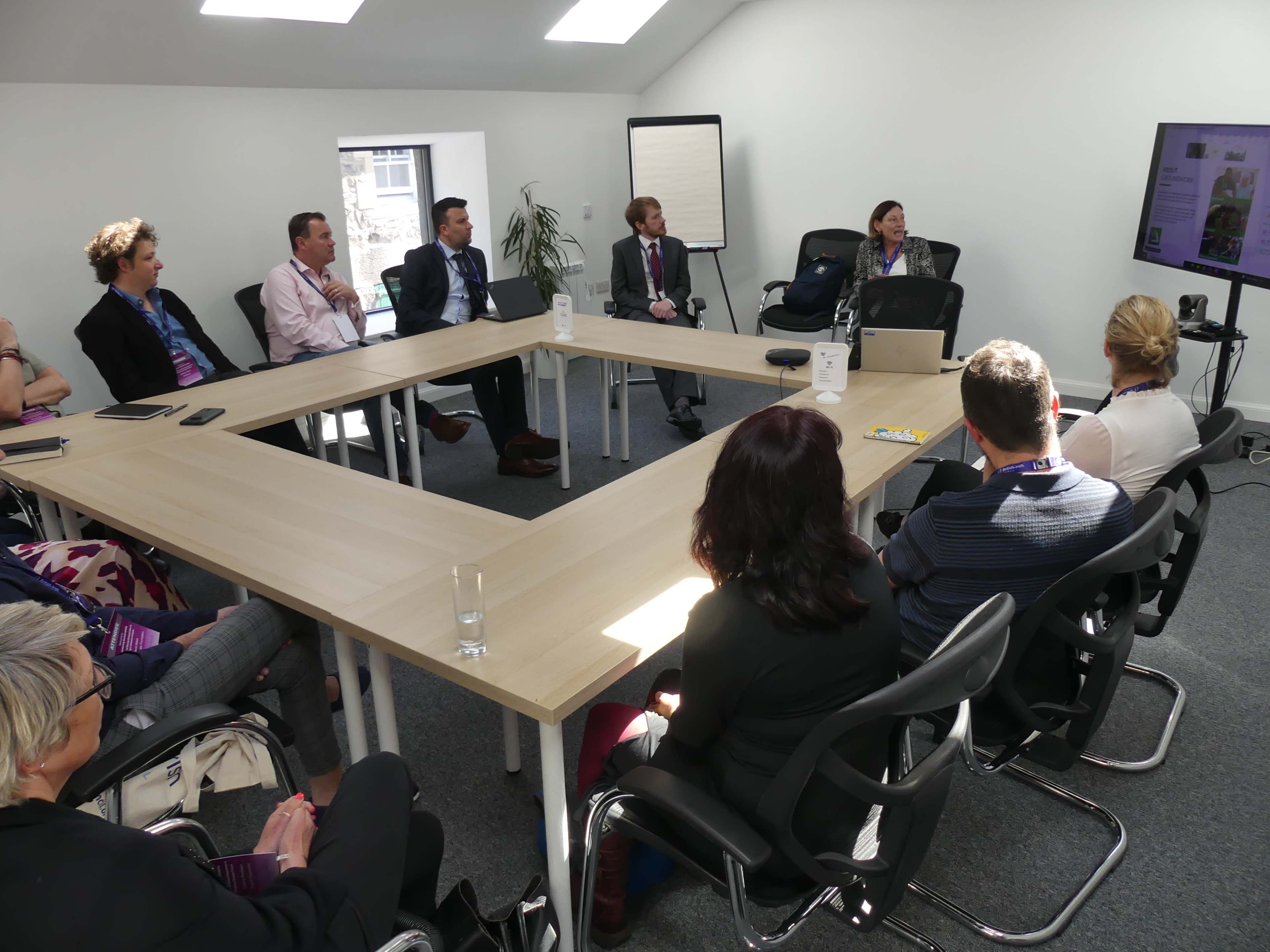 Bright, quiet Boardroom style space with kitchen, TV, and Audio Image in Edinburgh, Edinburgh, SCT