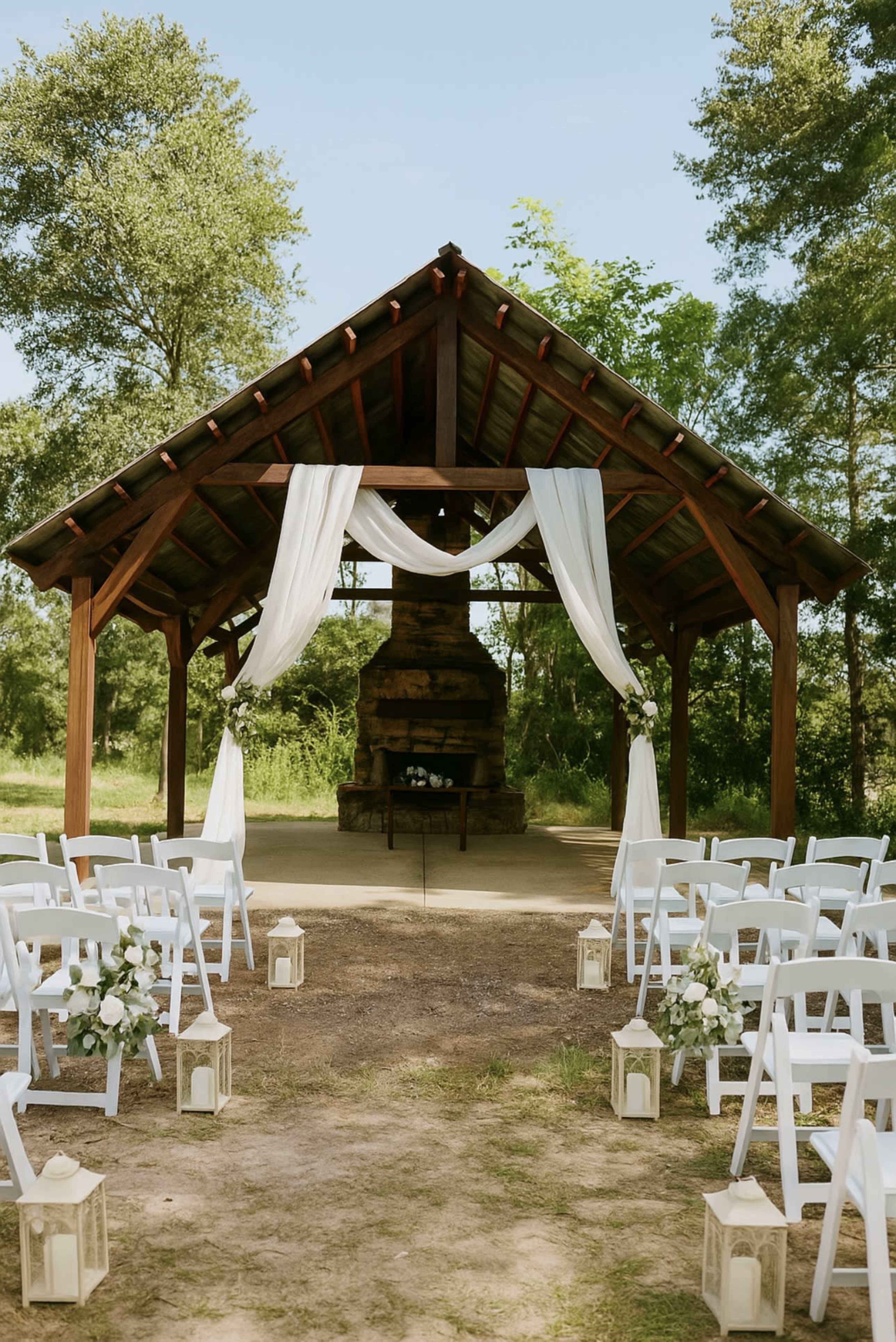Rustic Outdoor Space for Small Weddings, Showers, Parties, Photo Shoots and More! Image in Mayo, Cowpens, SC